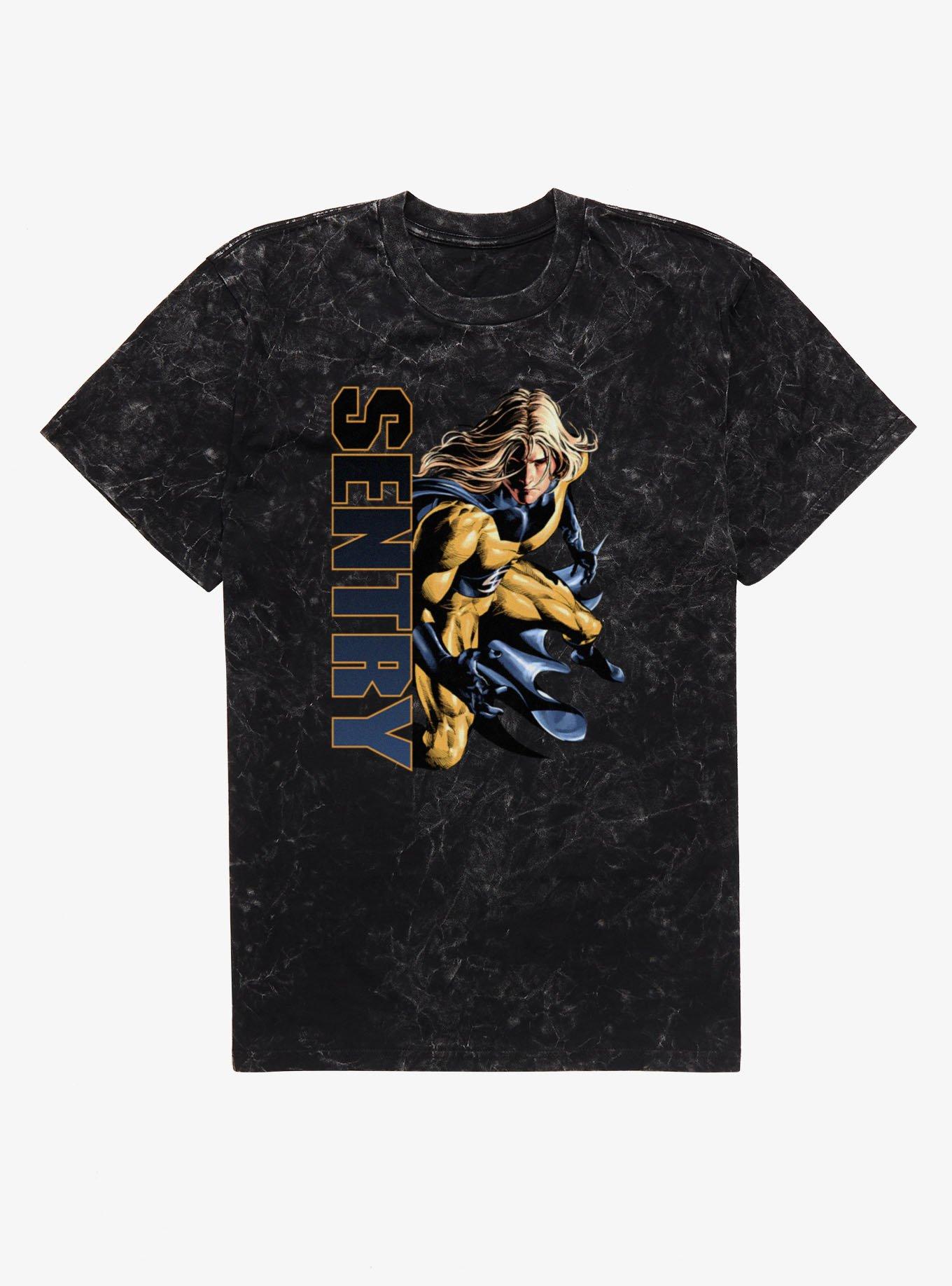 Marvel Thunderbolts* Retro Sentry Mineral Wash T-Shirt
