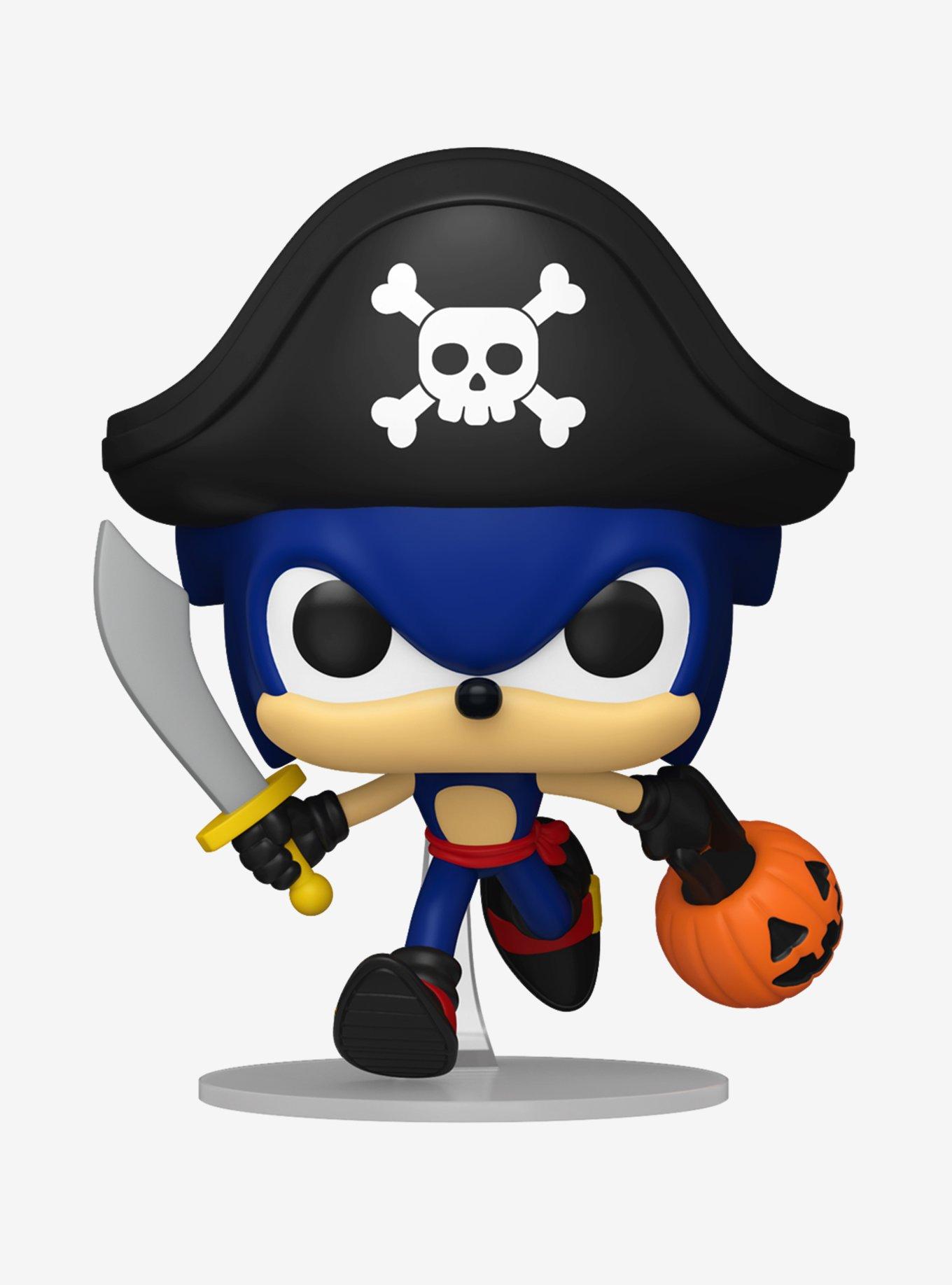 Funko Pop! Games Sonic the Hedgehog Sonic as Pirate Vinyl Figure, , hi-res