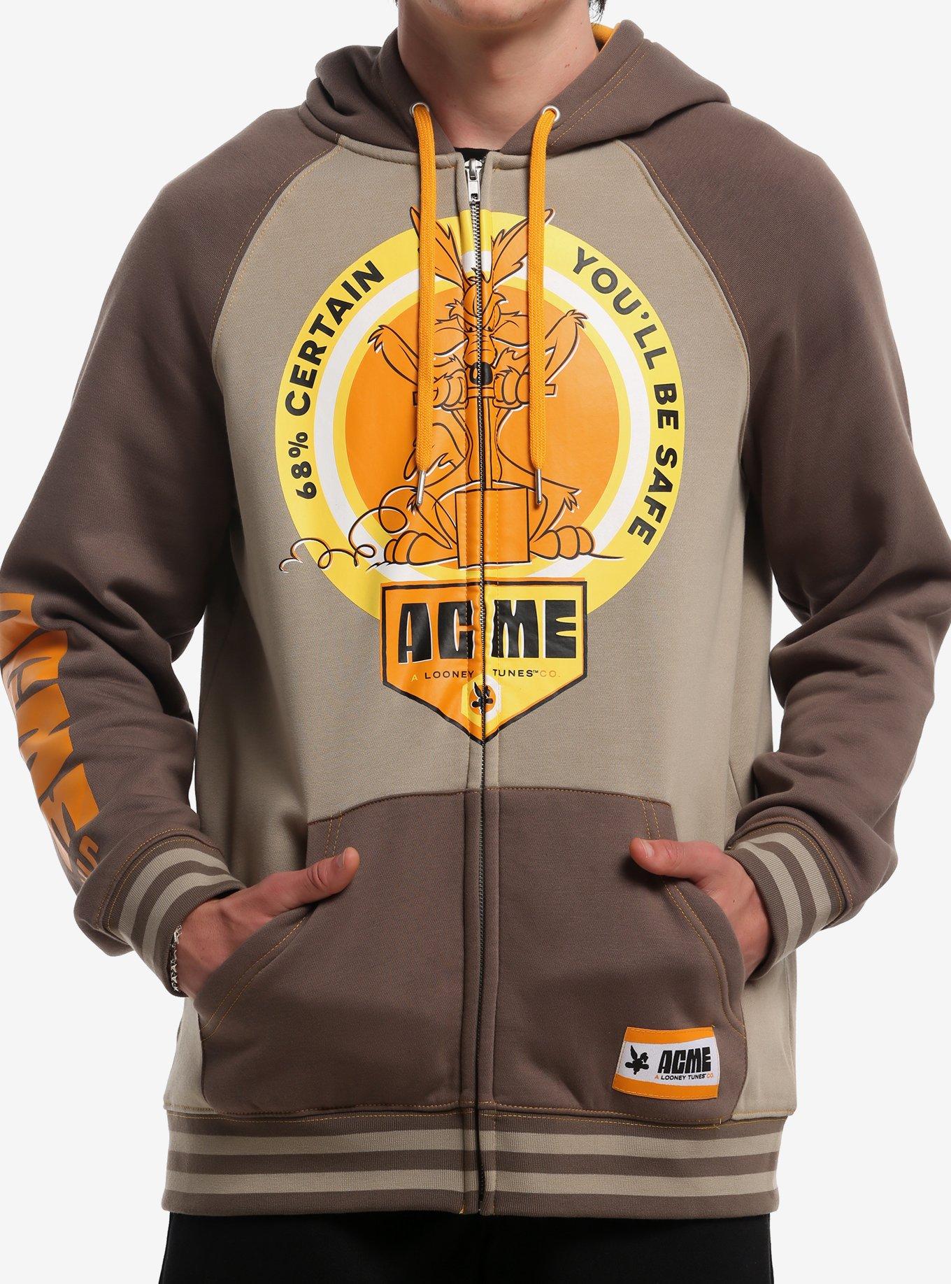 Looney Tunes Wile E. Coyote Color-Block Hoodie