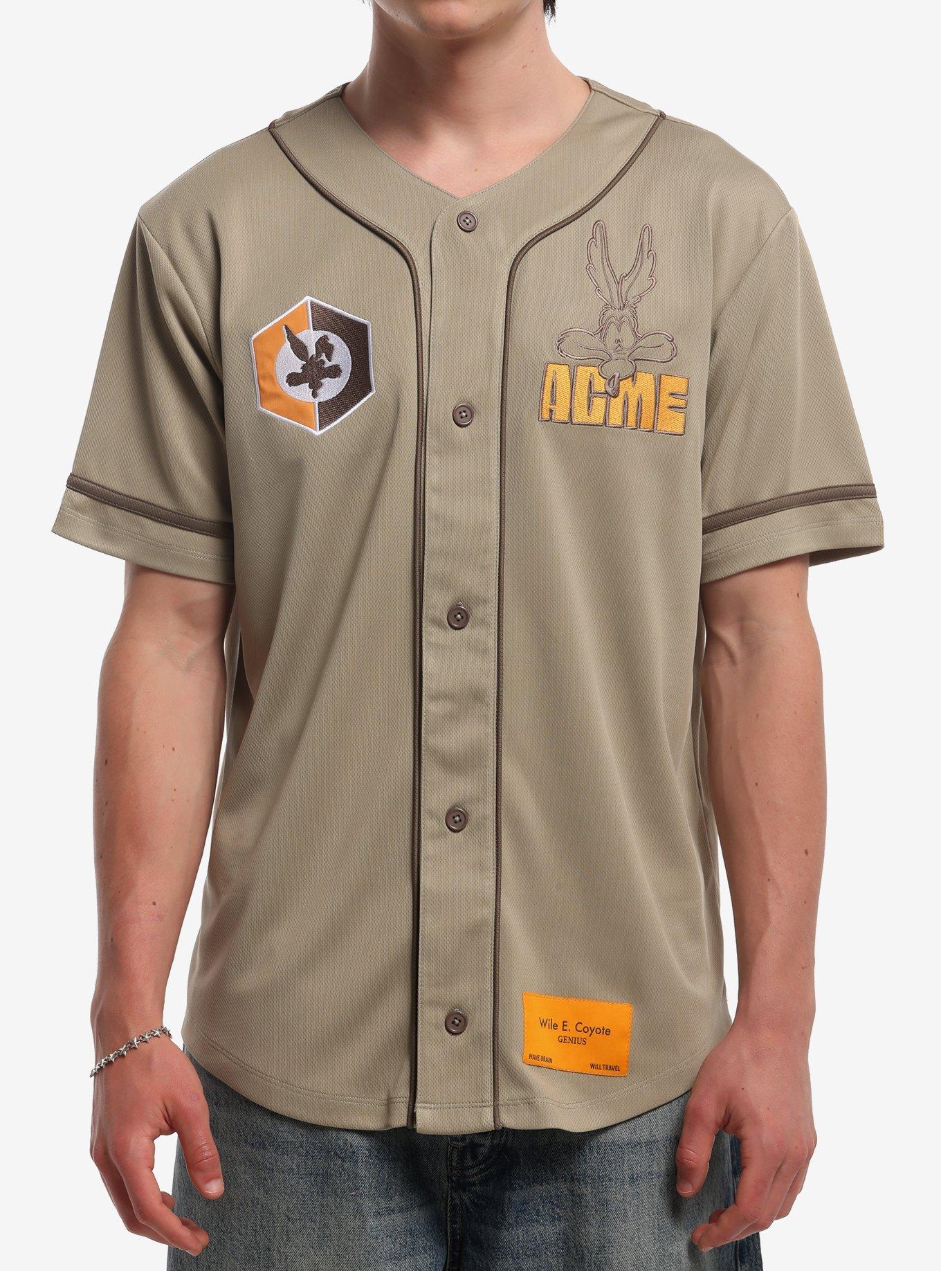 Looney Tunes Wile E. Coyote Baseball Jersey
