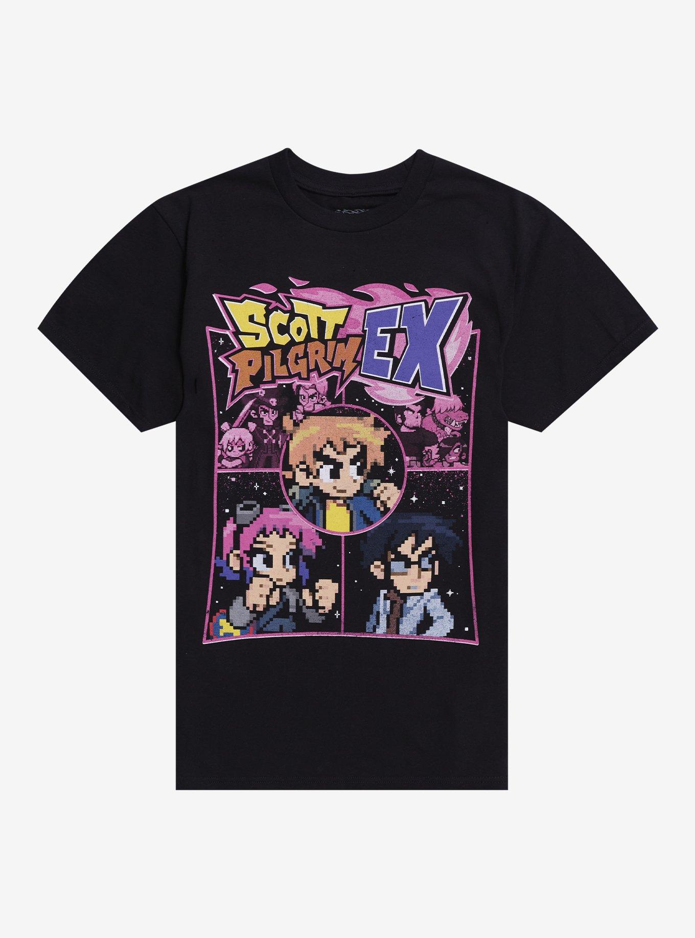Scott Pilgrim EX Grid T-Shirt, , hi-res