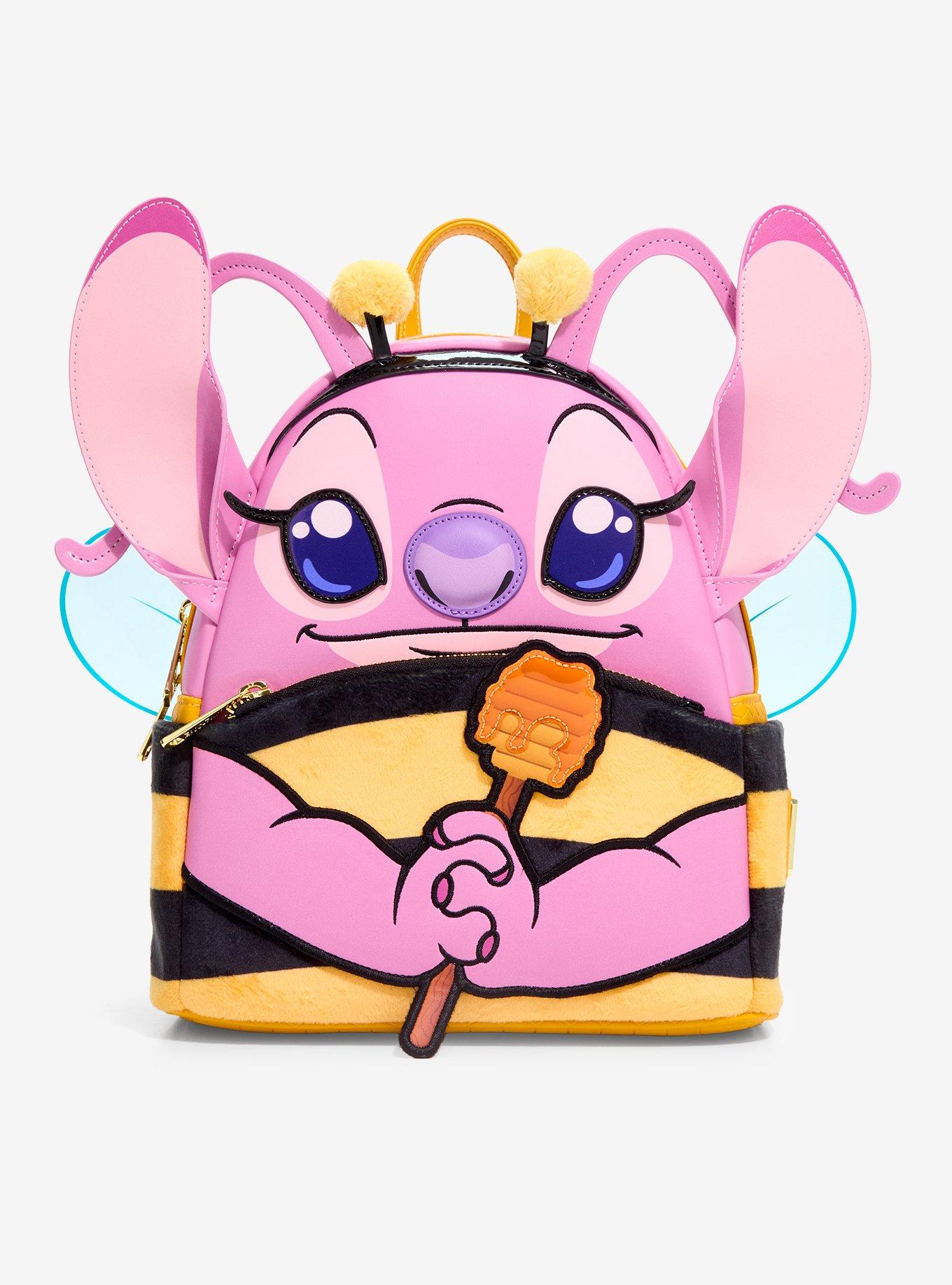 Loungefly Disney Stitch Angel Bumblebee Figural Mini Backpack, , hi-res