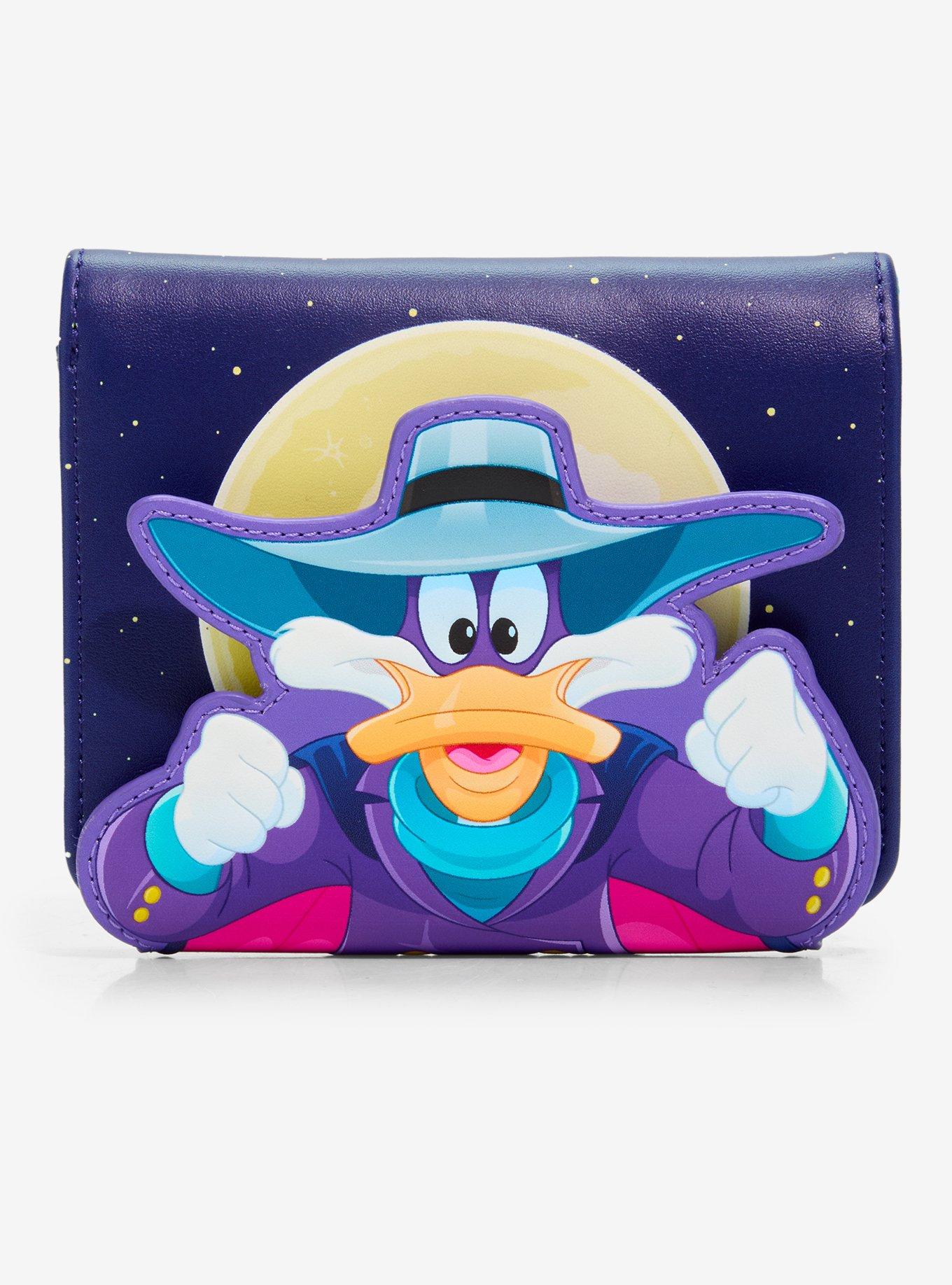 Loungefly Disney Darkwing Duck Glow-In-The-Dark Mini Wallet
