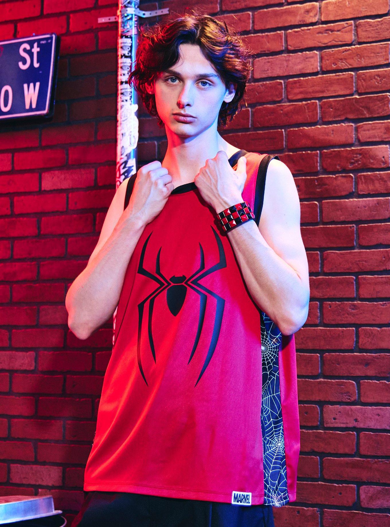 Our Universe Marvel Spider-Man: Brand New Day Spider-Man Basketball Jersey, , hi-res