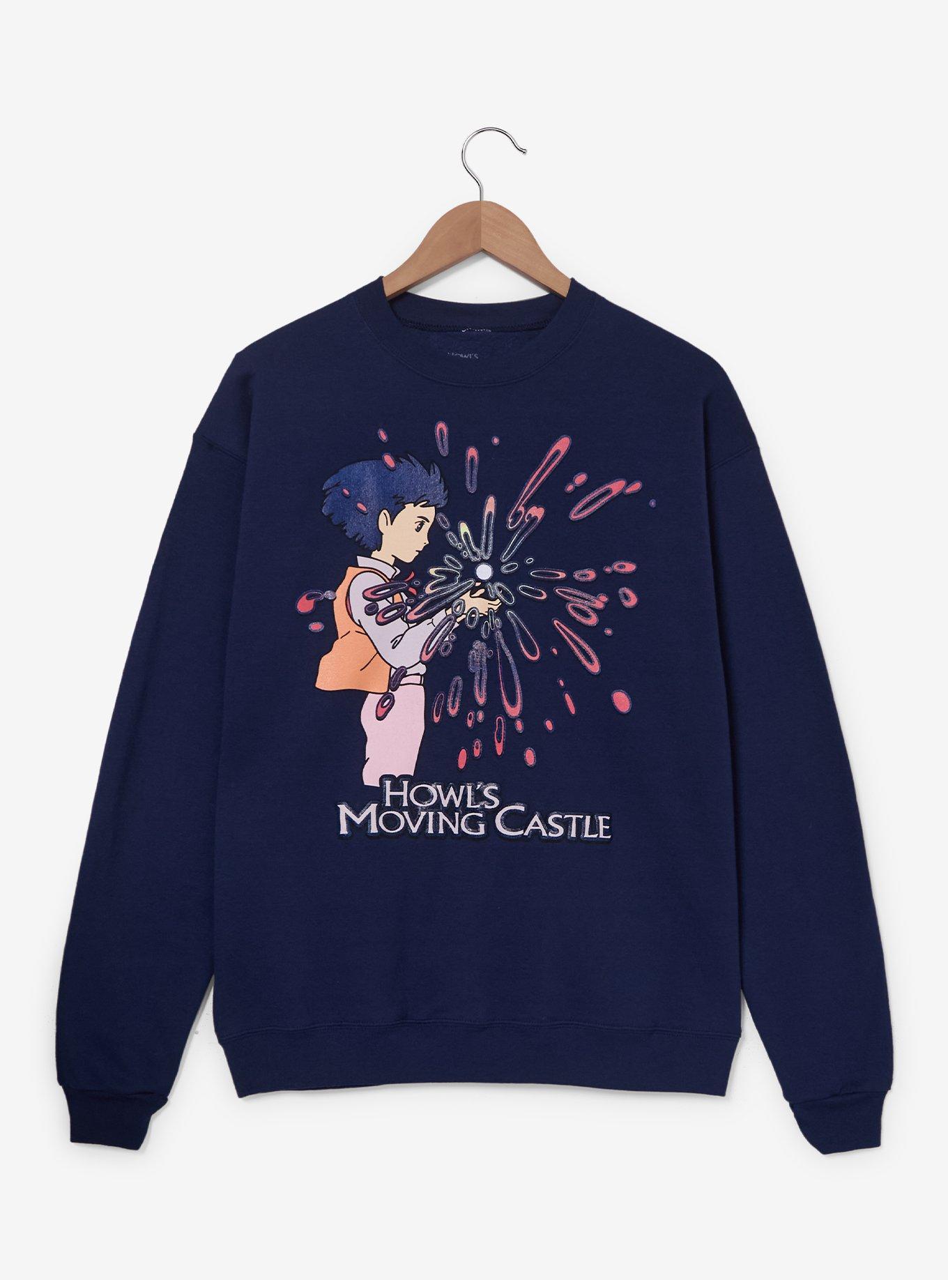 Studio Ghibli&reg; Howl's Moving Castle Women's Crewneck &mdash; BoxLunch Exclusive, , hi-res