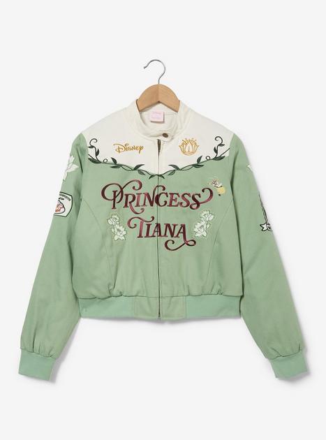 Disney The Princess and the Frog Tiana Cropped Women's Moto Jacket