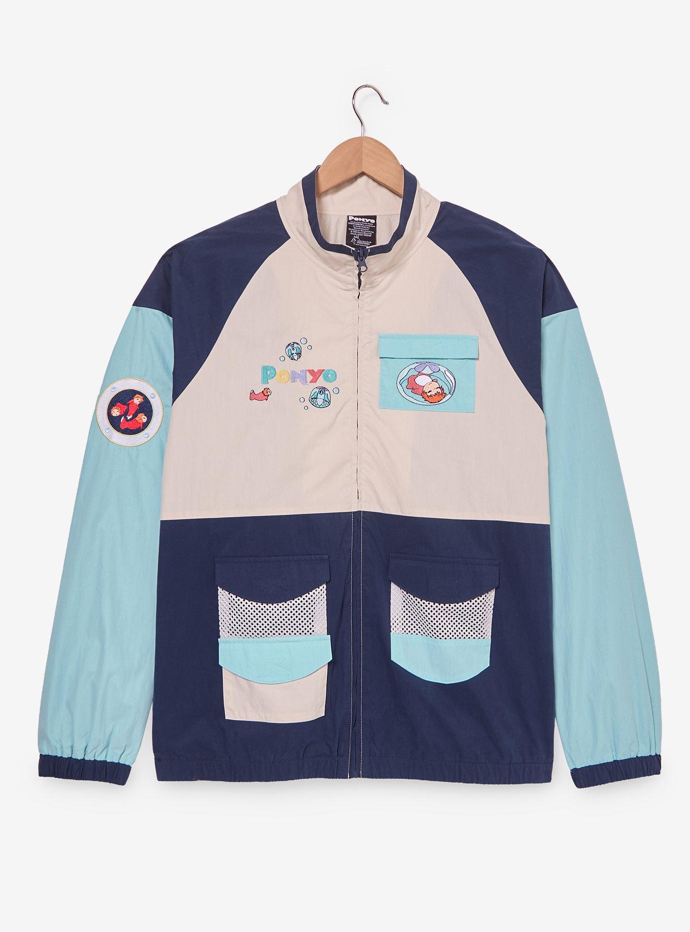 Studio Ghibli&reg; Ponyo Color Block Windbreaker - BoxLunch Exclusive, , hi-res