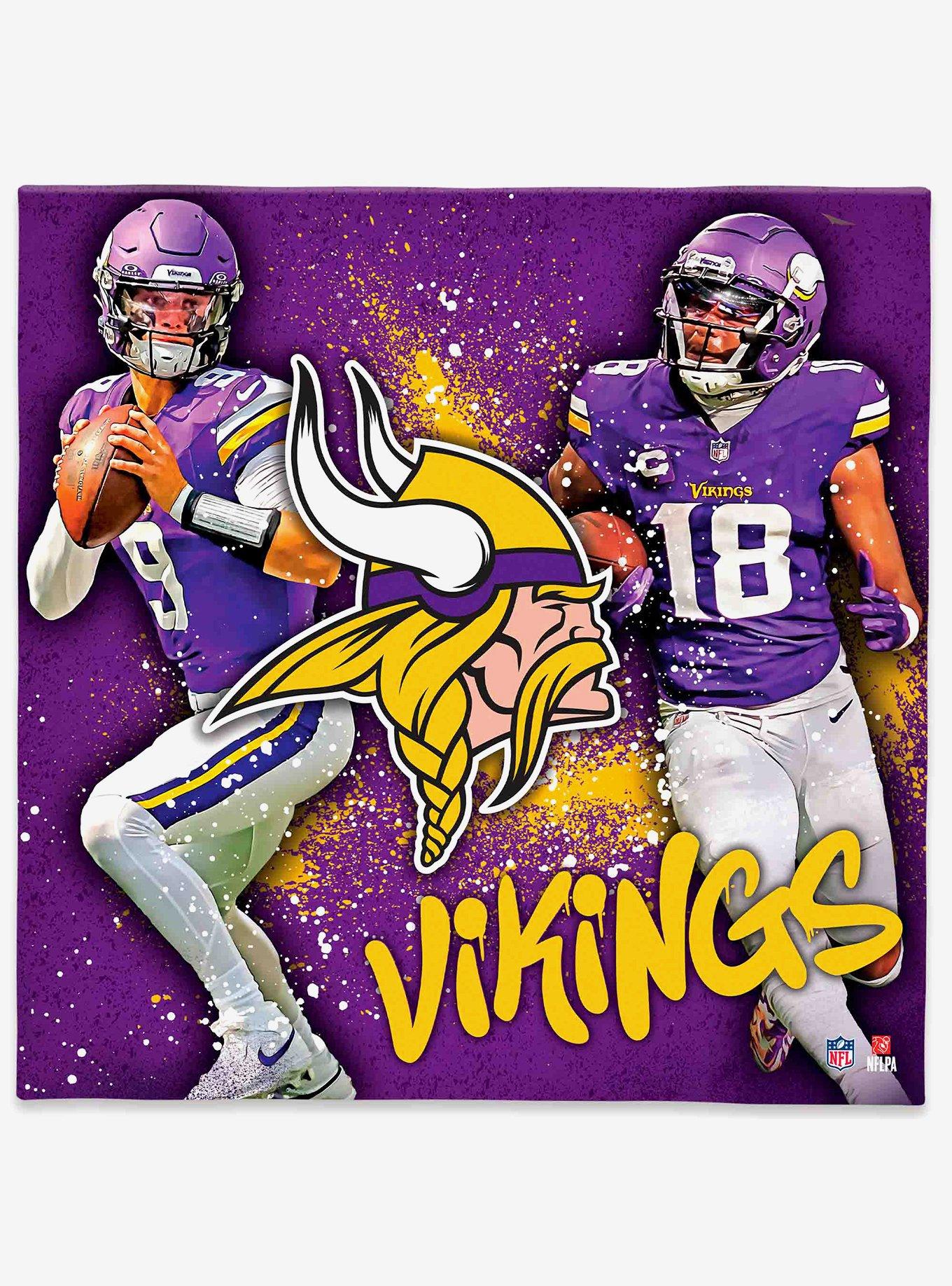 NFL Minnesota Vikings Canvas Wall Art, , hi-res