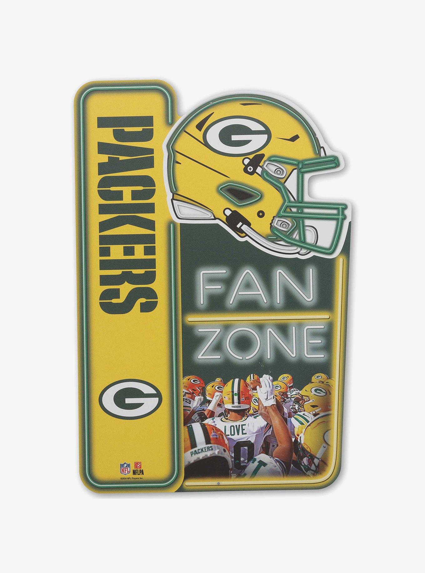 NFL Green Bay Packers Fan Zone Metal Sign, , hi-res