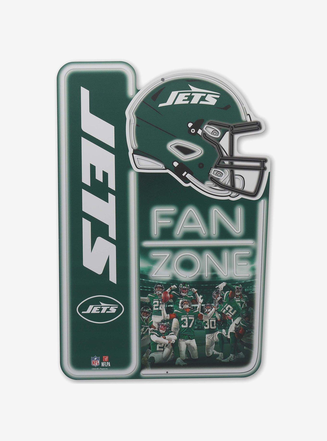 NFL New York Jets Fan Zone Metal Sign