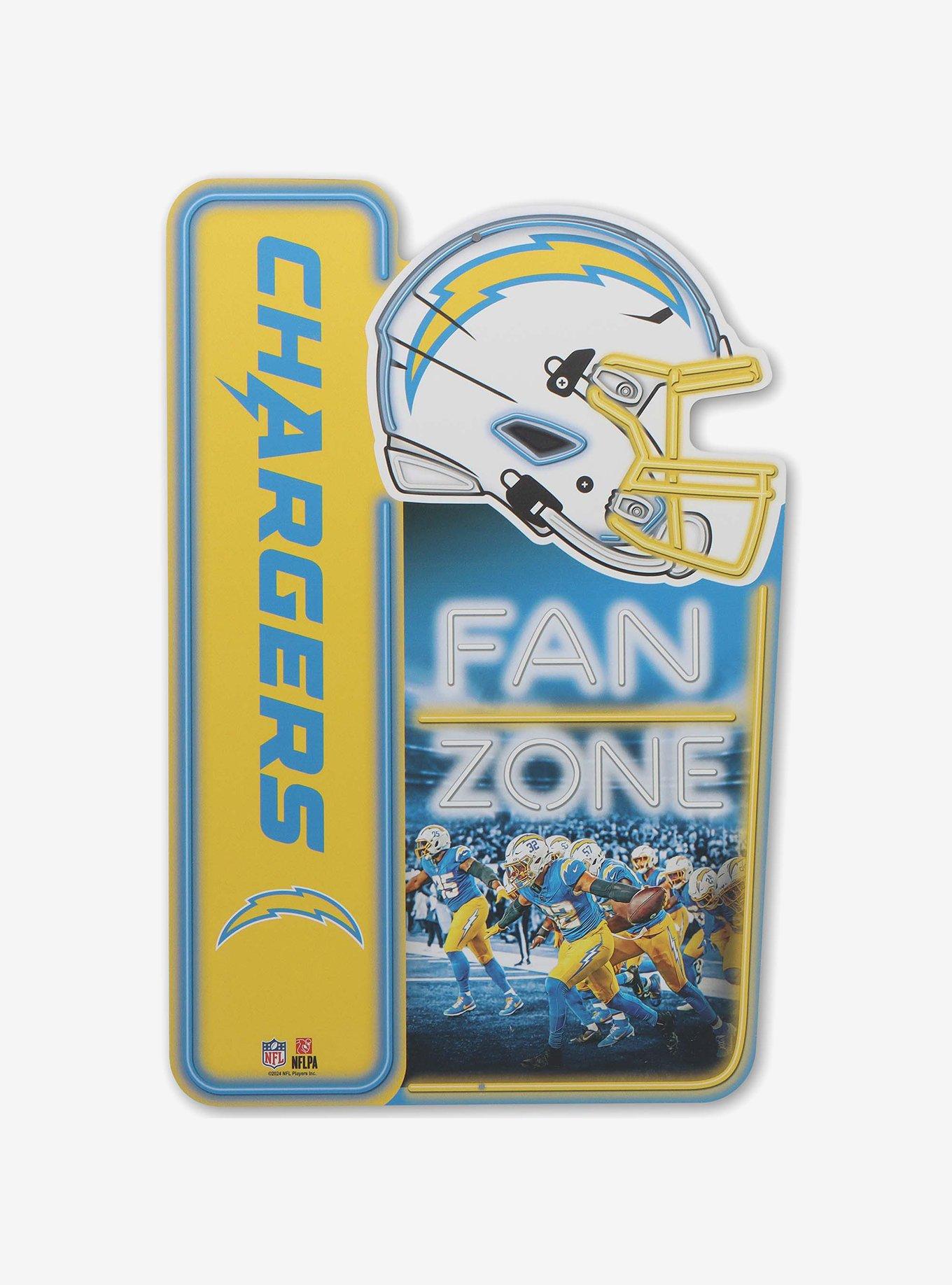 NFL Los Angeles Chargers Fan Zone Metal Sign, , hi-res