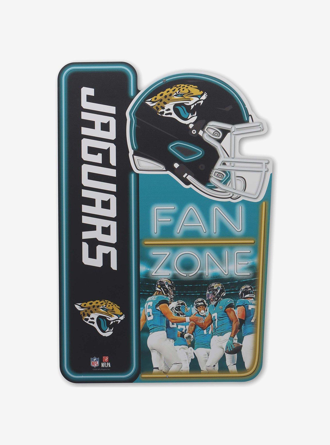 NFL Jacksonville Jaguars Fan Zone Metal Sign, , hi-res