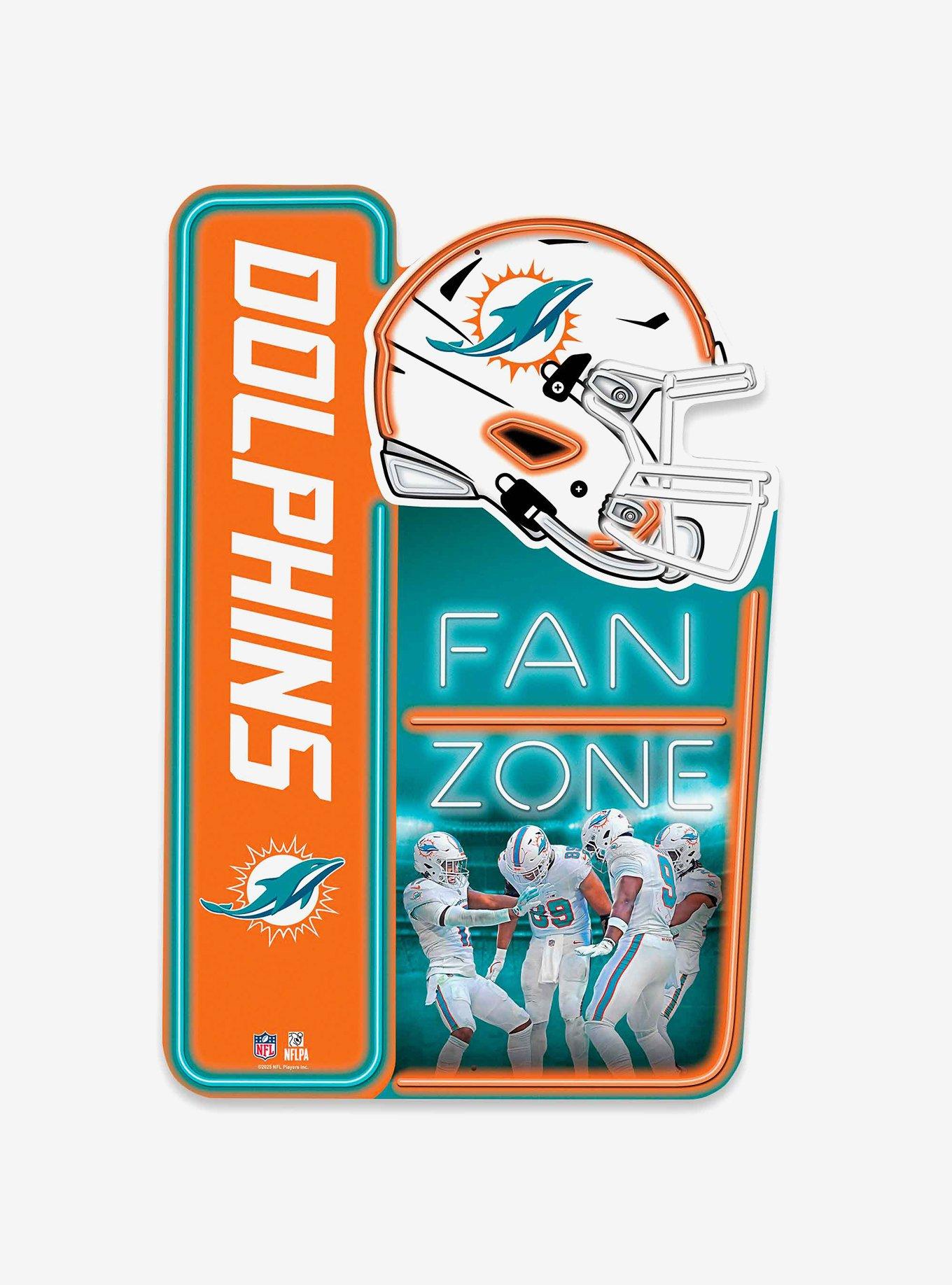 NFL Miami Dolphins X-Metal Fan Zone Sign | BoxLunch