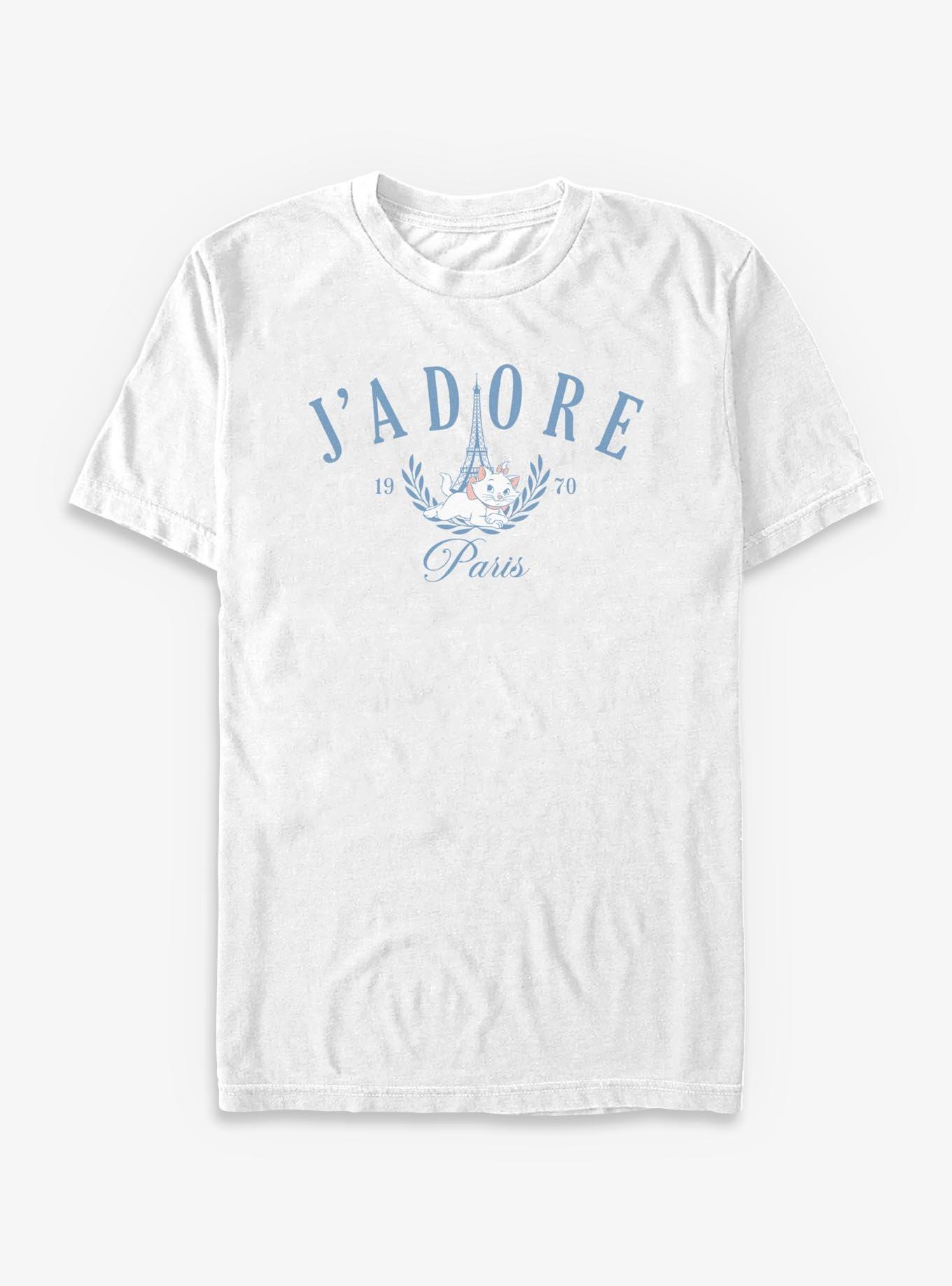 Disney The Aristocats J'Adore Paris 1970 T-Shirt