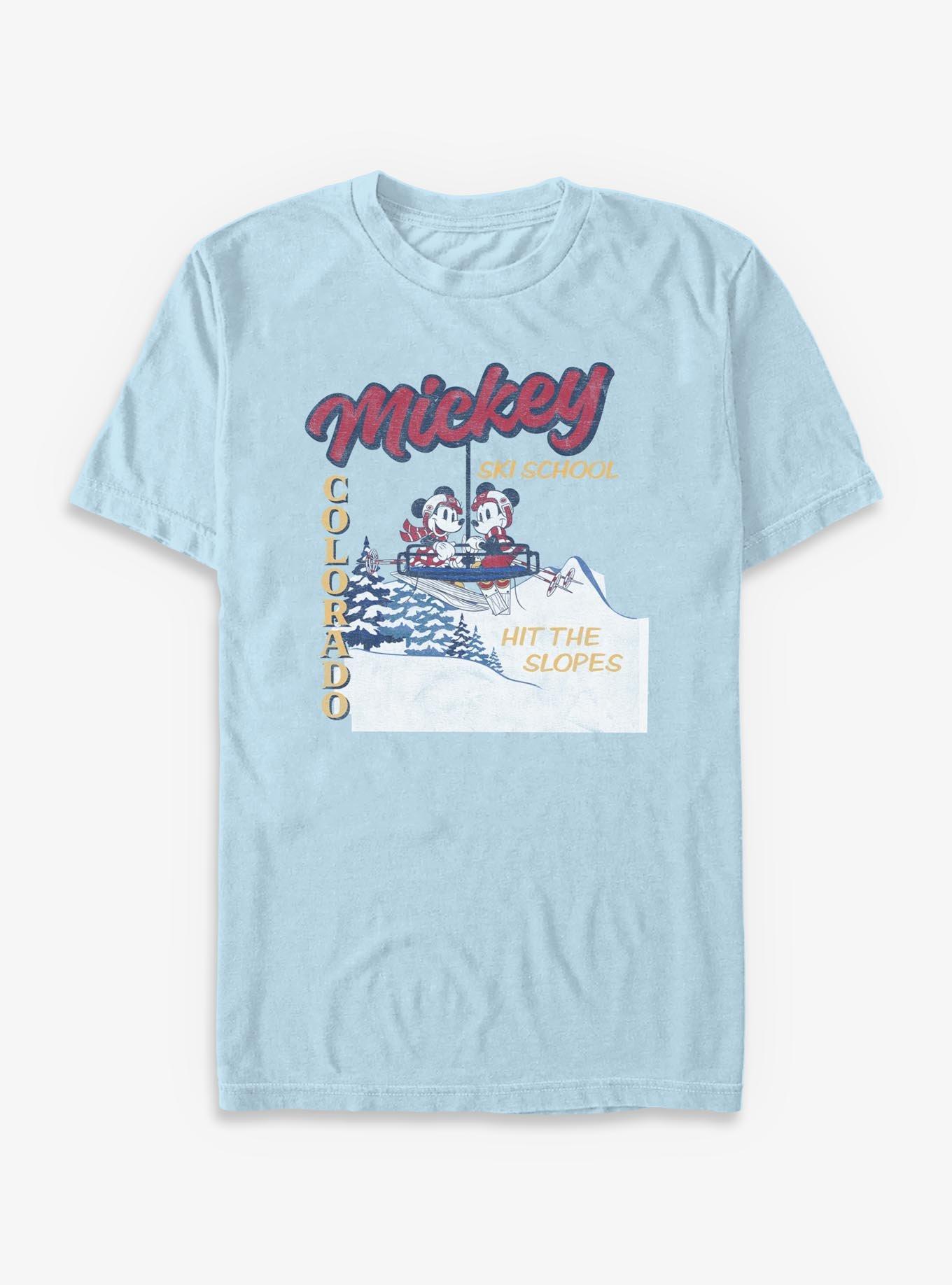 Disney Mickey Mouse Hit The Slopes T-Shirt