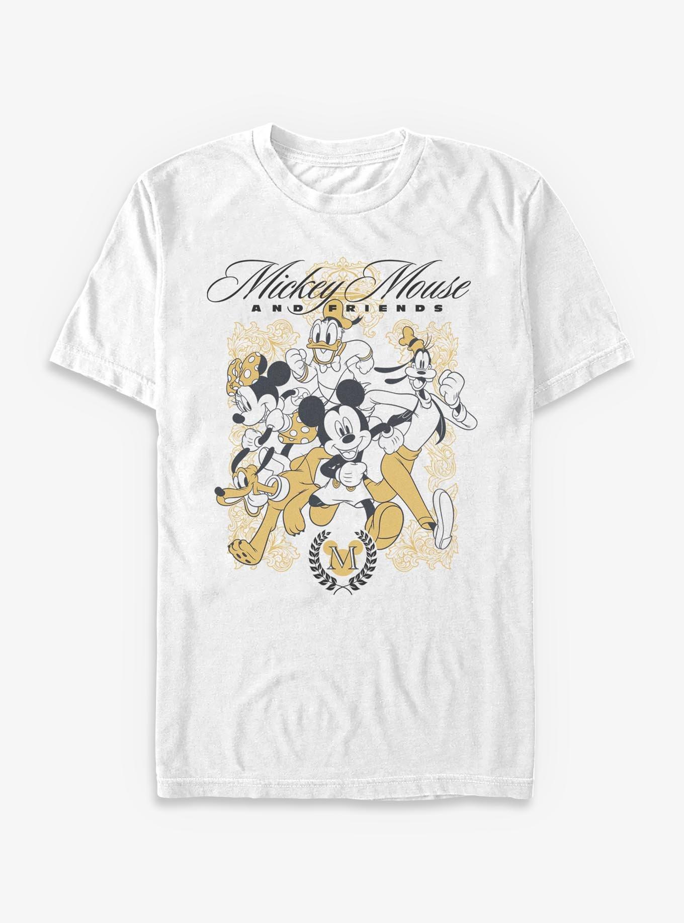 Disney Mickey Mouse And Friends Monogram T-Shirt