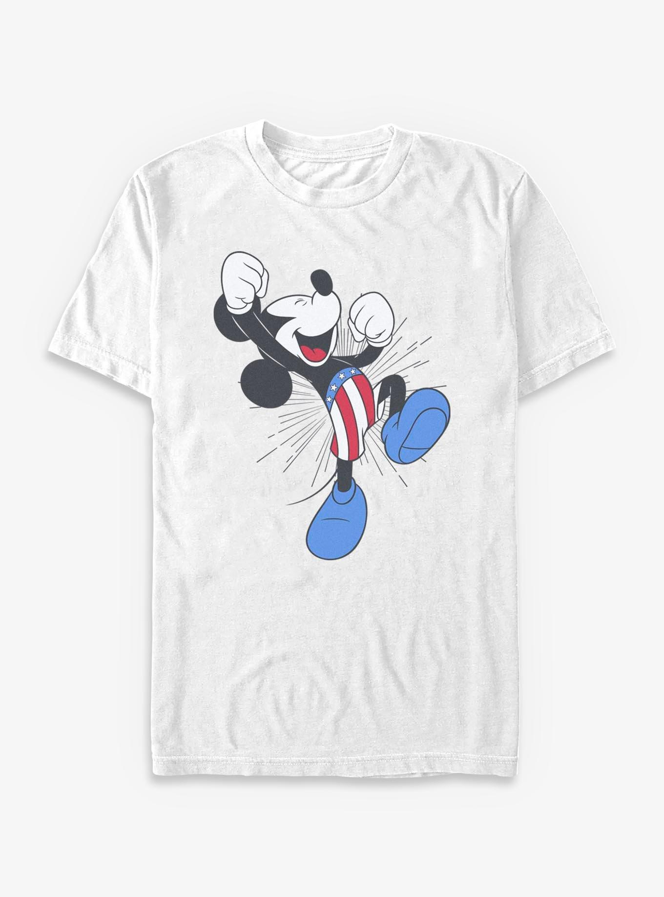 Disney Mickey Mouse Patriotic Cheer T-Shirt