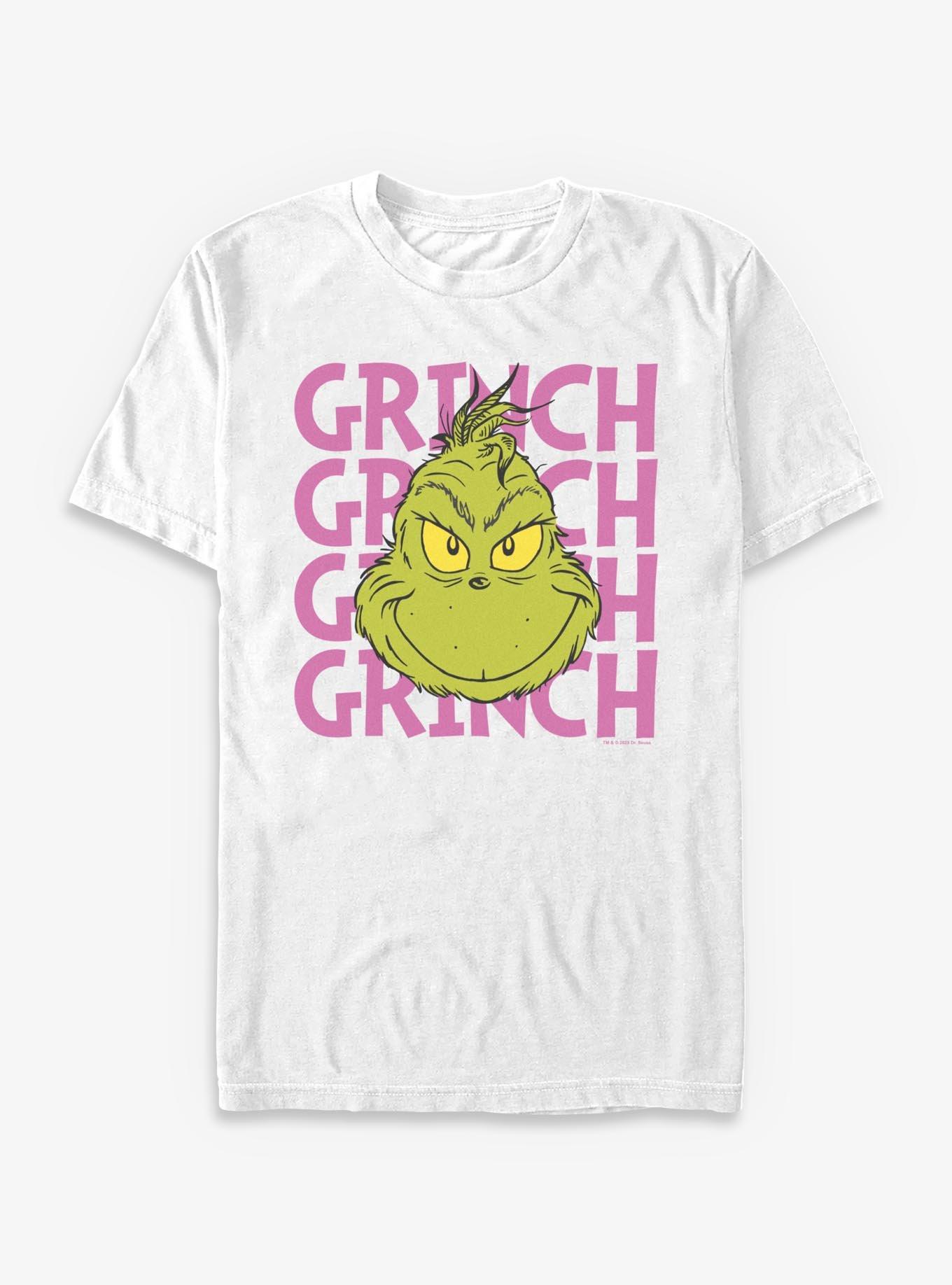 Dr. Seuss'S How The Grinch Stole Christmas Stacked T-Shirt