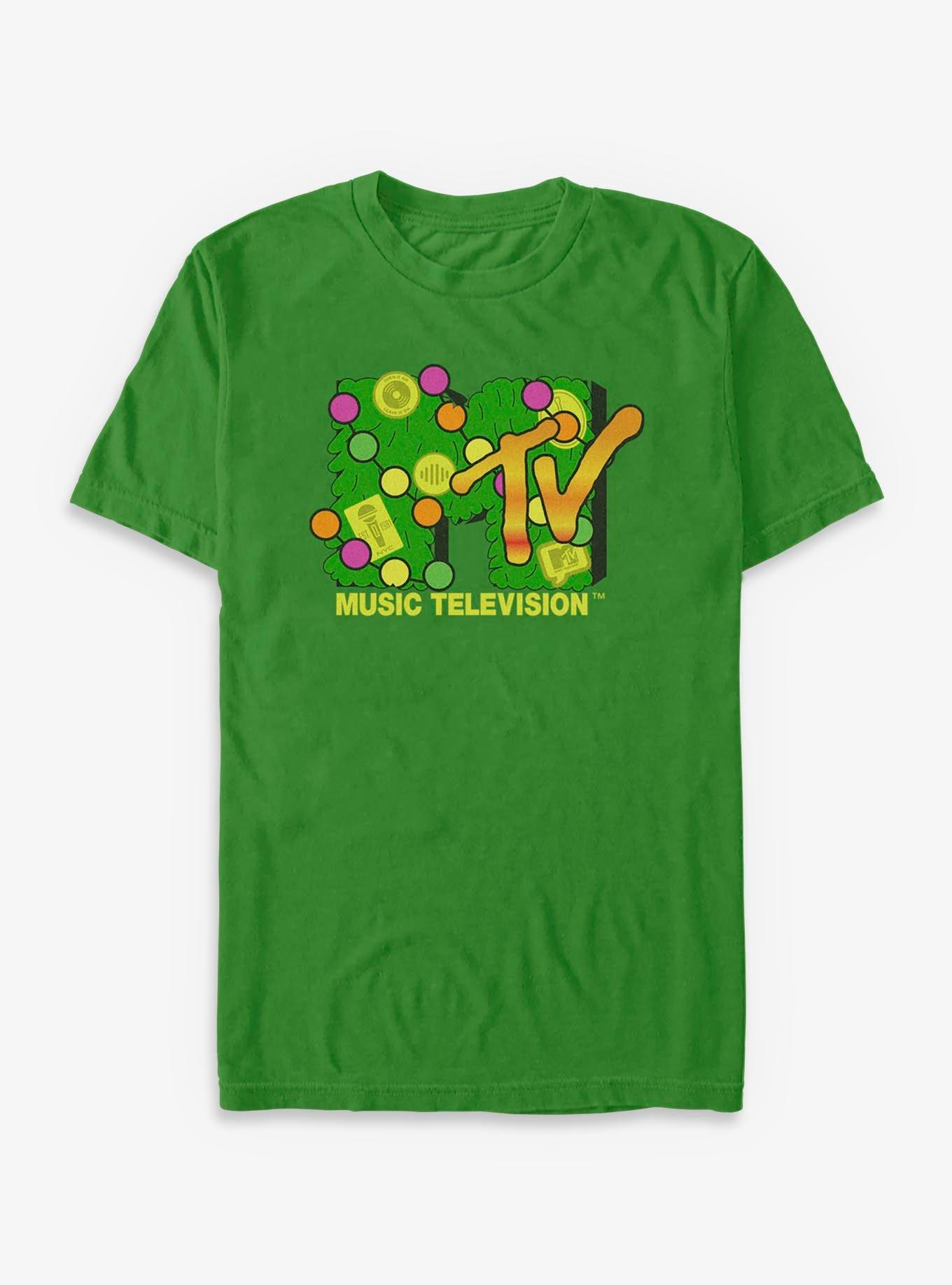 Mtv Christmas Tree Logo T-Shirt, , hi-res