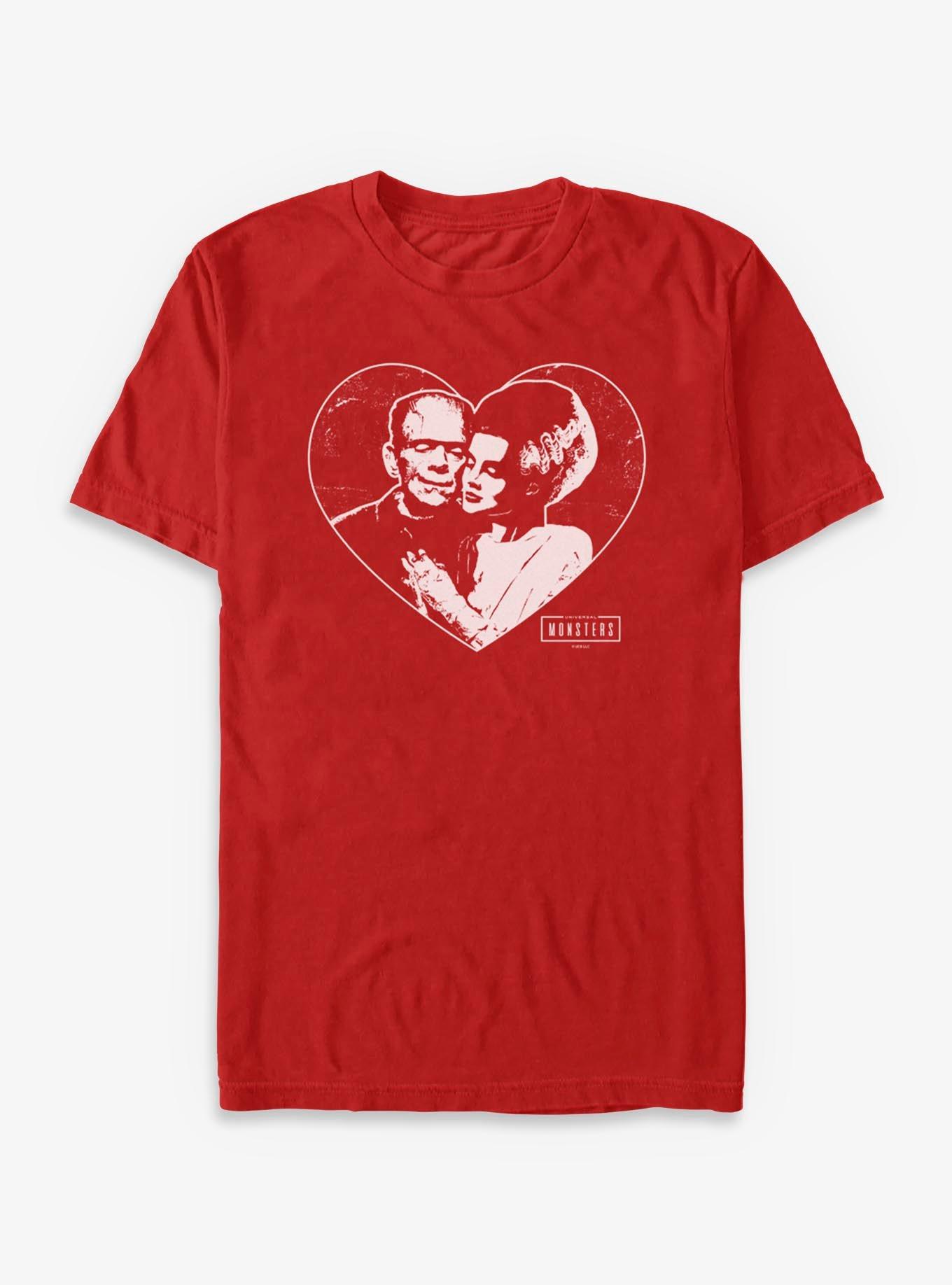 Universal Monsters In Love T-Shirt, , hi-res