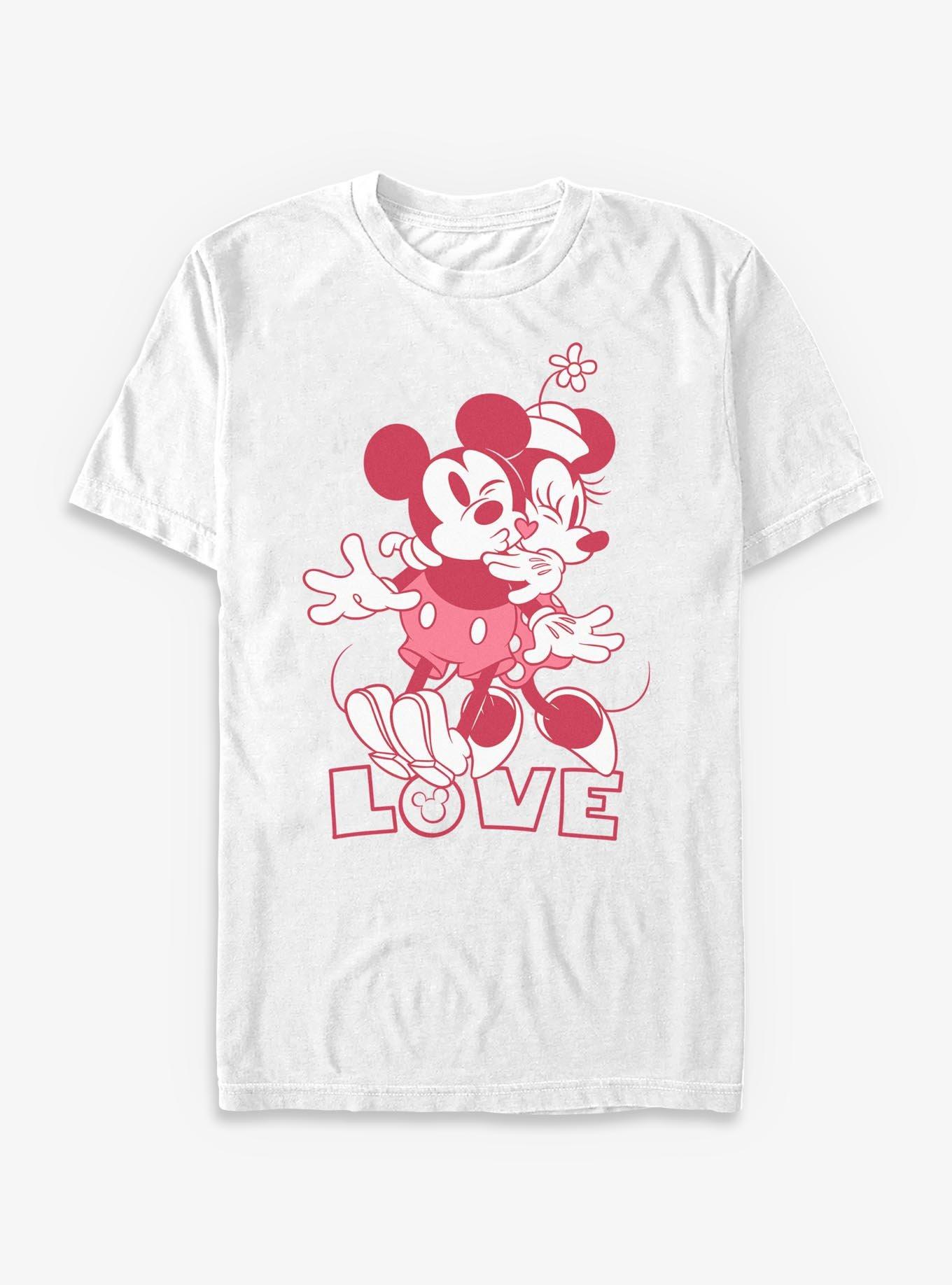 Disney Mickey Mouse Love Kiss T-Shirt