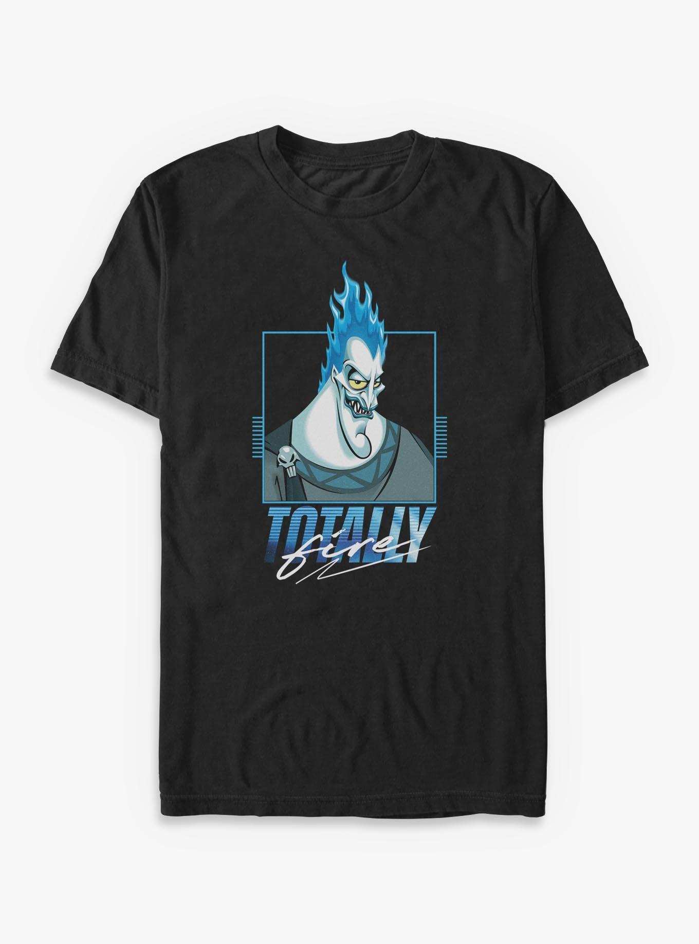 Disney Villains Totally Fire Retro T-Shirt