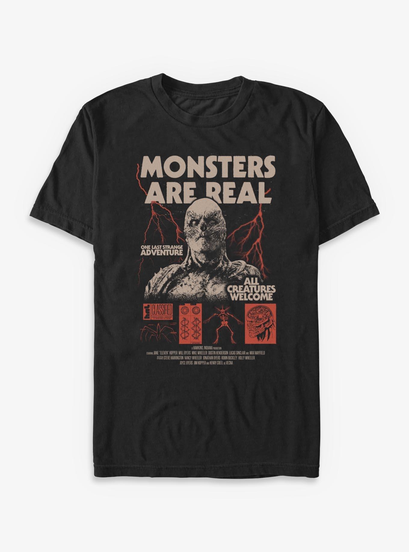 Stranger Things Monsters Are Real T-Shirt