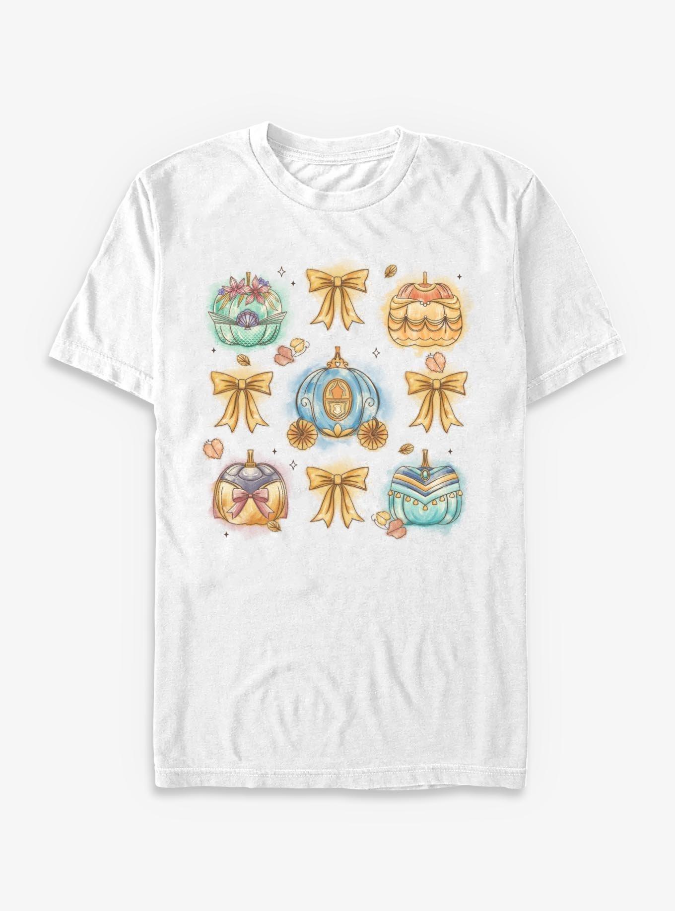 Disney Princesses Pumpkin Bows T-Shirt, , hi-res