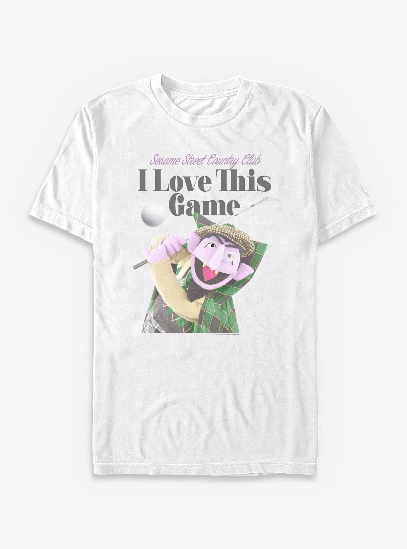 Sesame Street Country Club I Love This Game T-Shirt
