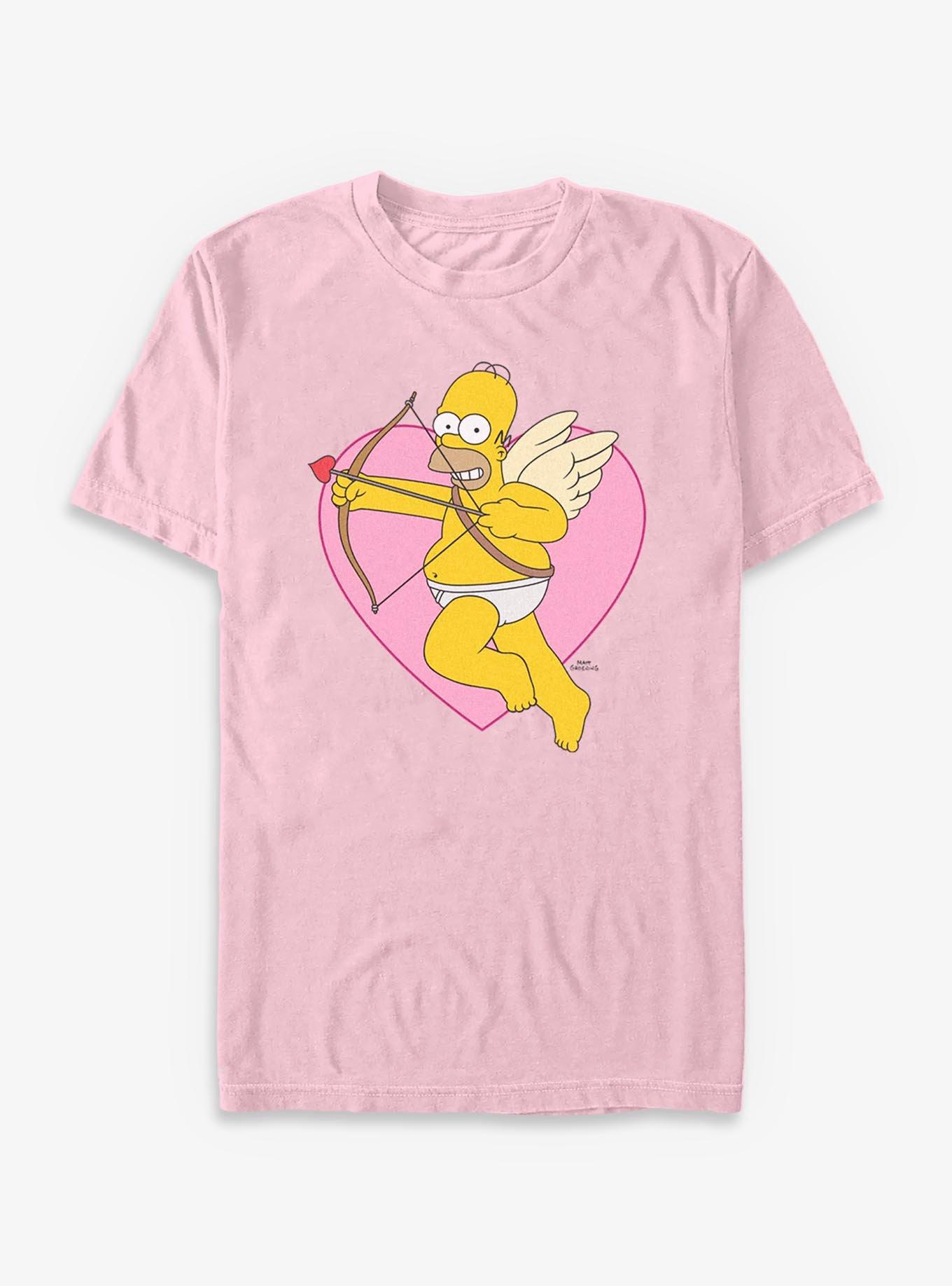 The Simpsons Cupid Homer T-Shirt