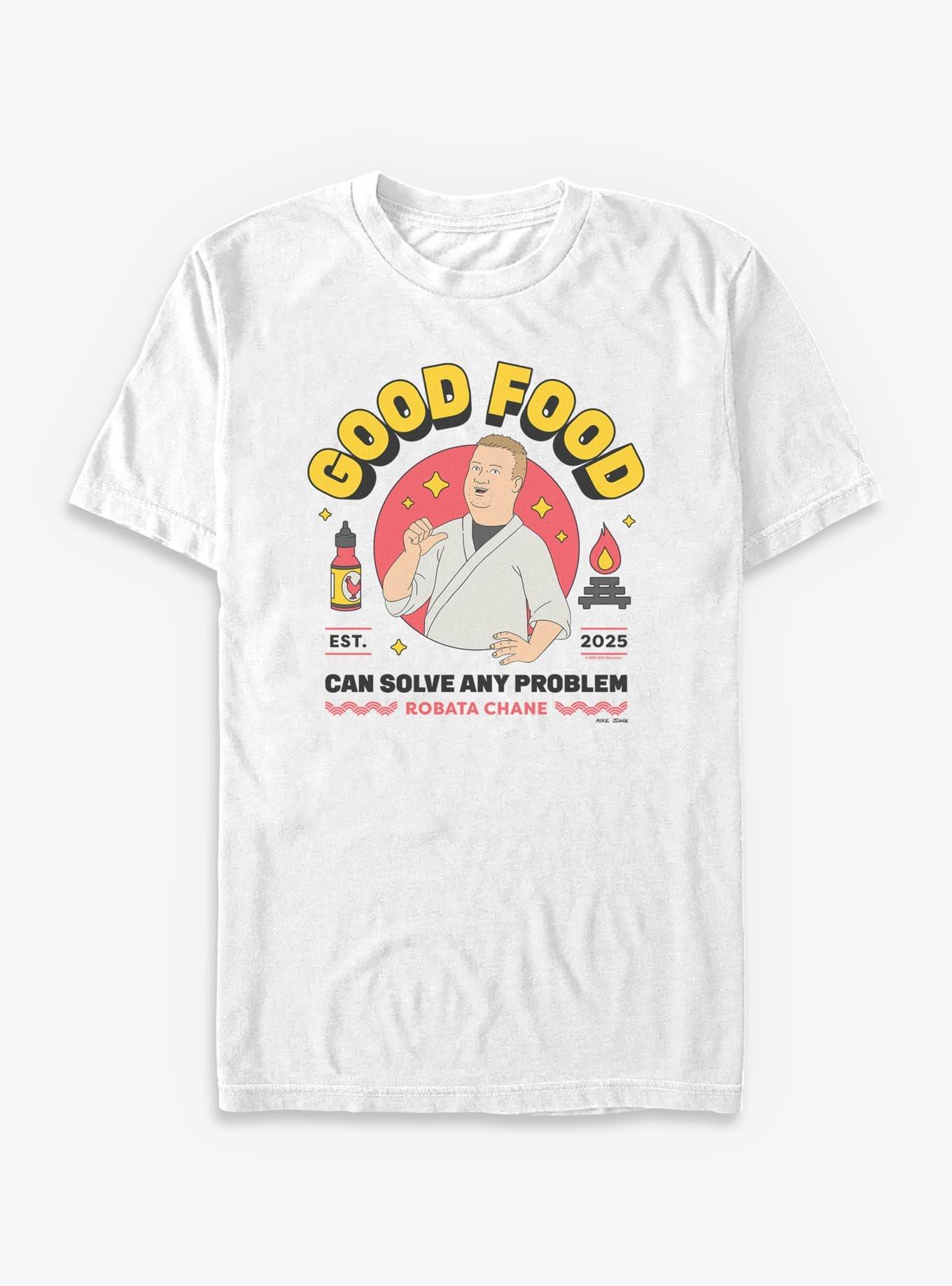 King Of The Hill Good Food Can Solve Any Problem T-Shirt, , hi-res