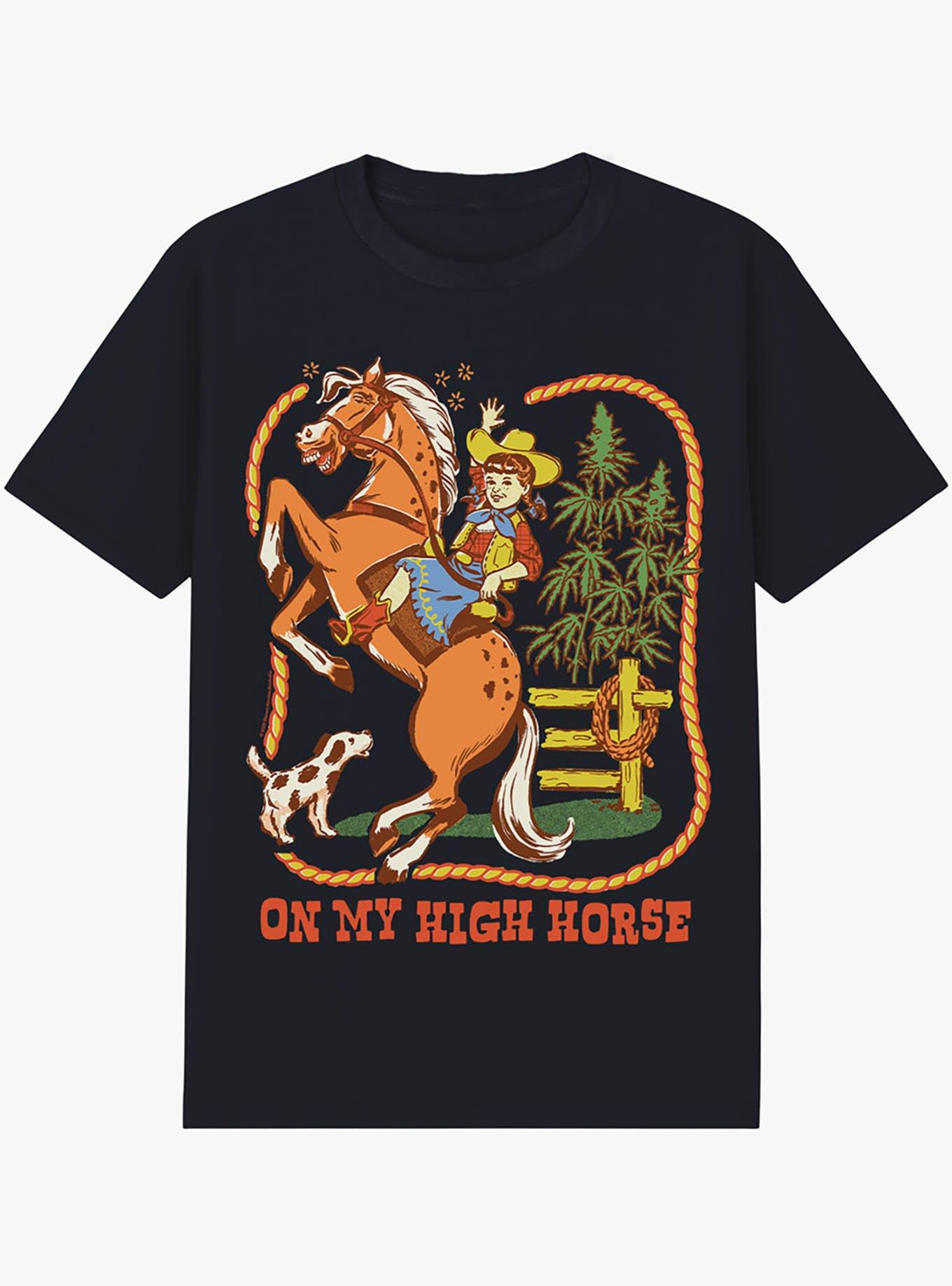 Steven Rhodes On My High Horse T-Shirt, , hi-res