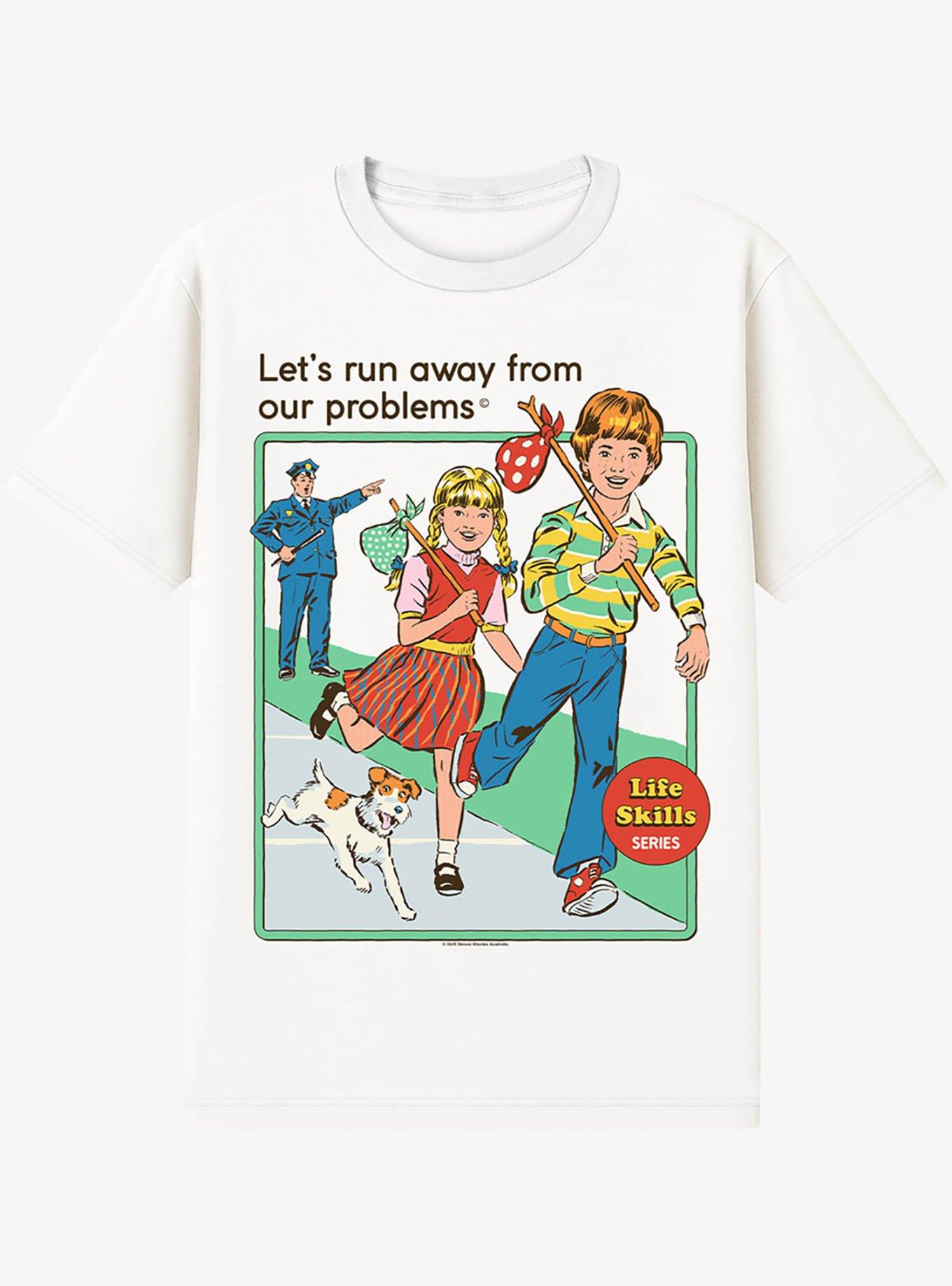 Steven Rhodes Let's Run Away T-Shirt, , hi-res