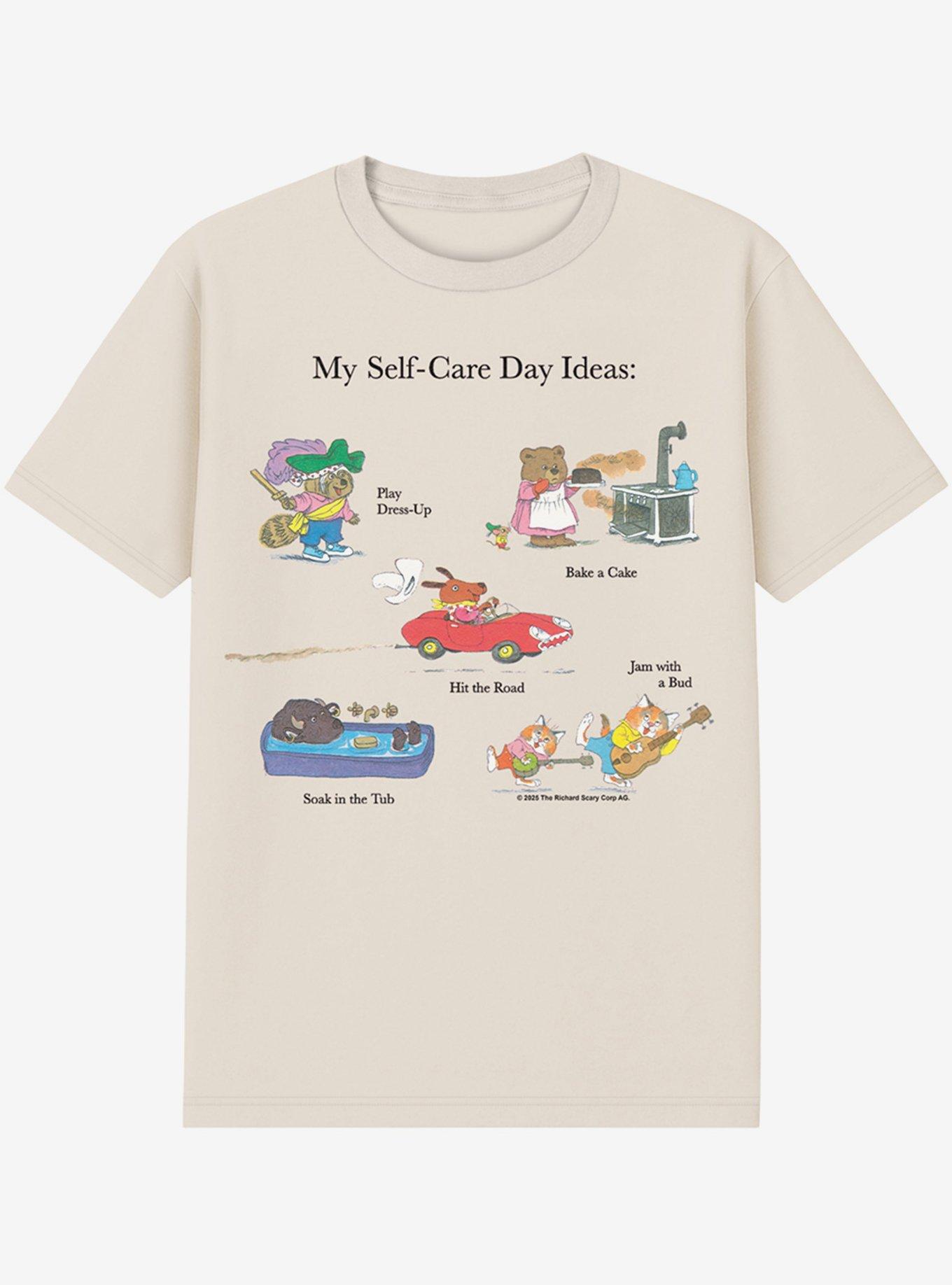 Richard Scarry Self Care Ideas T-Shirt, , hi-res