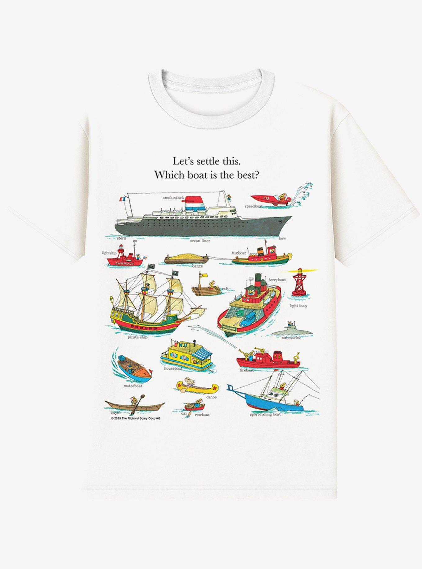 Richard Scarry Best Boat T-Shirt, , hi-res