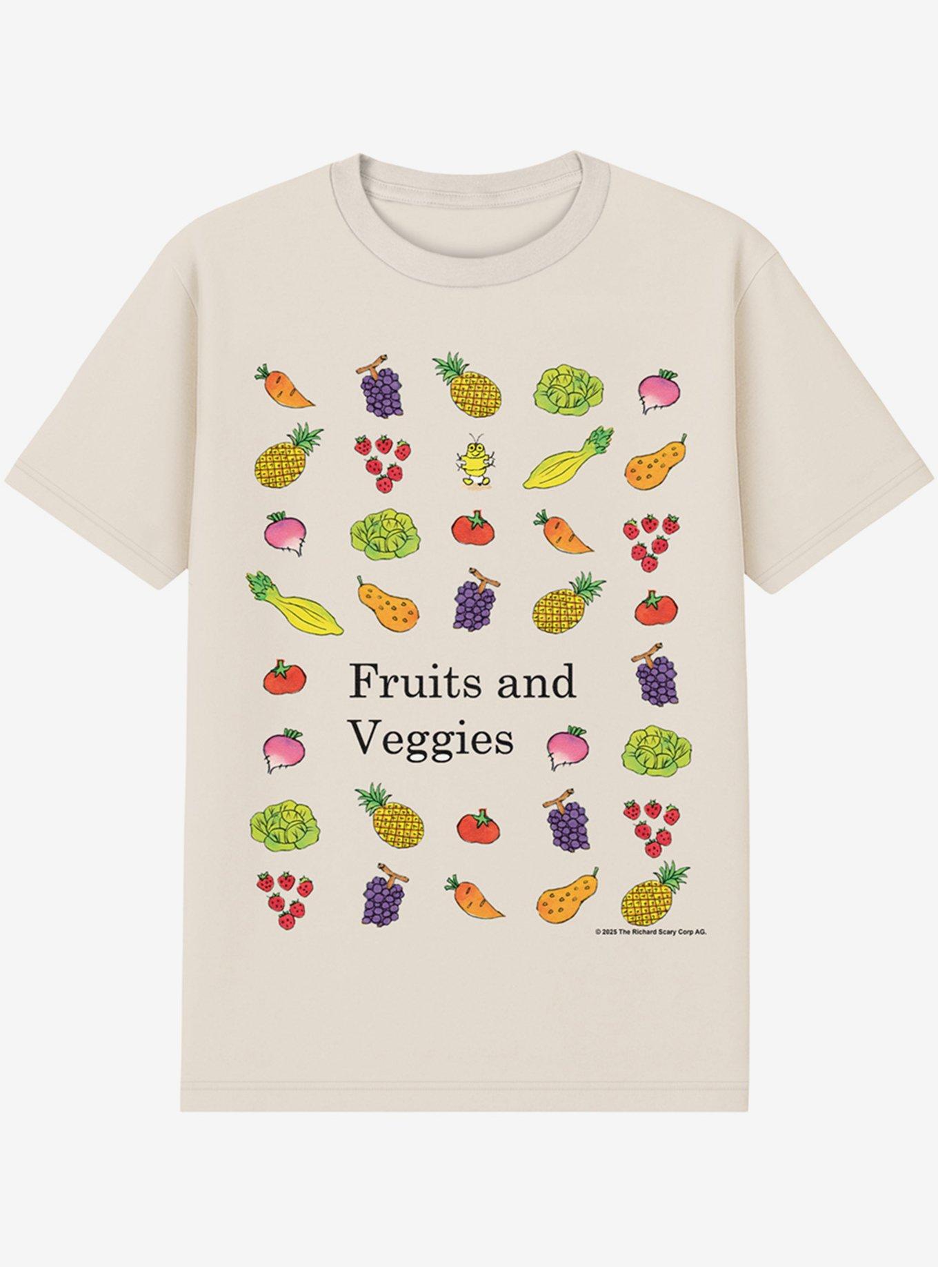 Richard Scarry Fruits And Veggies T-Shirt, , hi-res