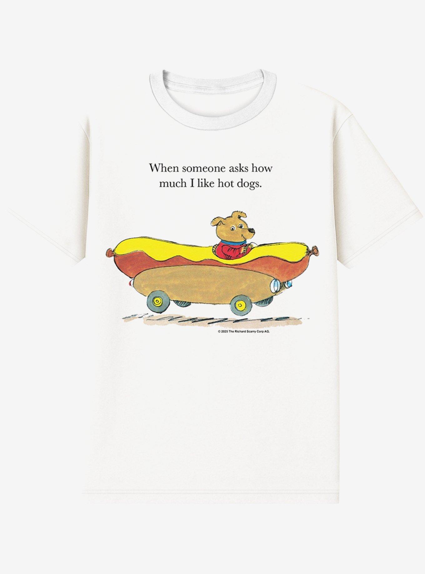 Richard Scarry Hot Dog Car T-Shirt, , hi-res