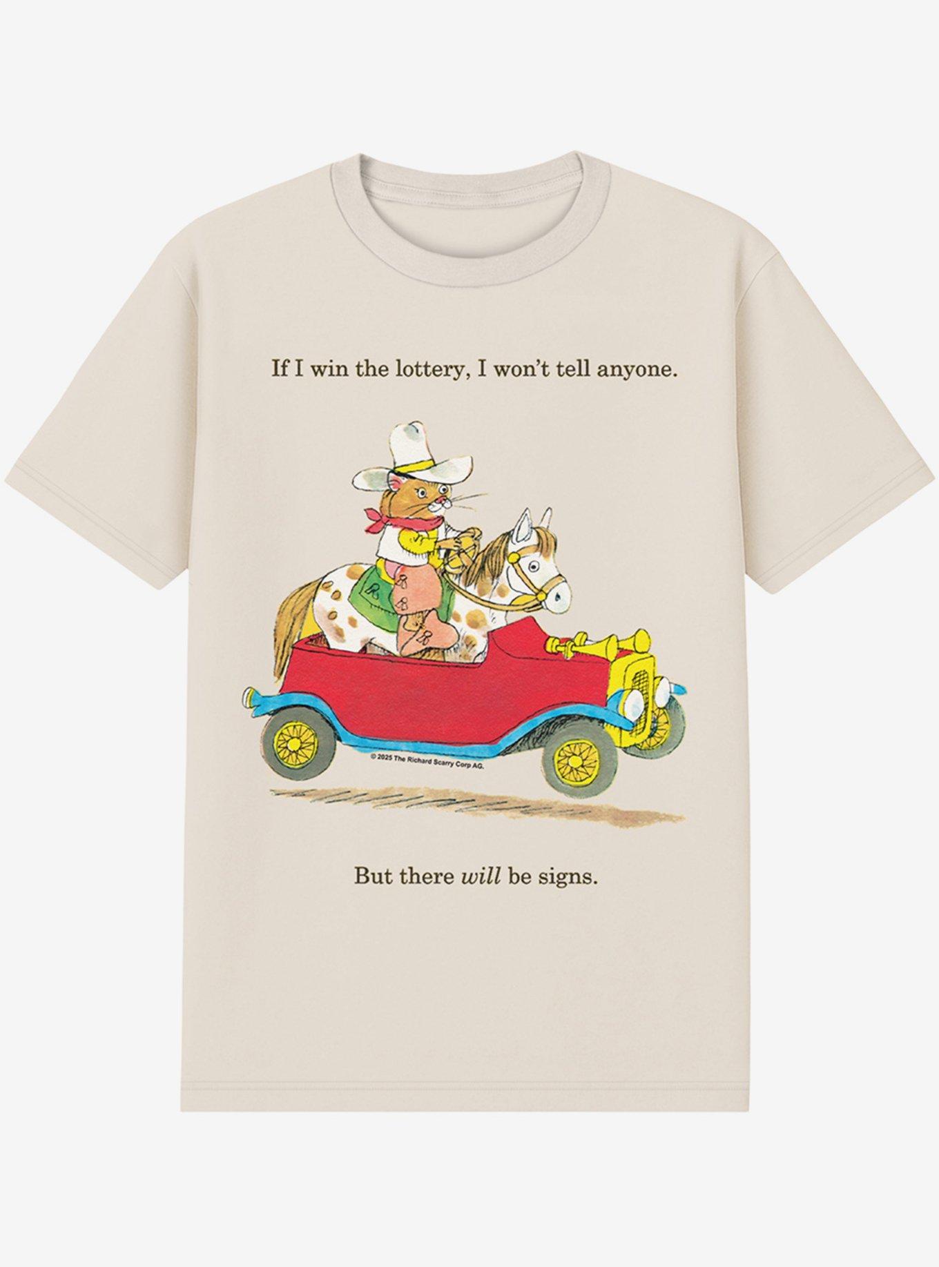 Richard Scarry Lottery Hints T-Shirt, , hi-res