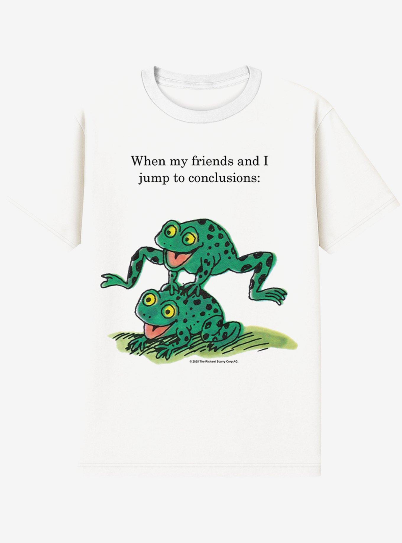 Richard Scarry Jump To Conclusions Frogs T-Shirt, , hi-res