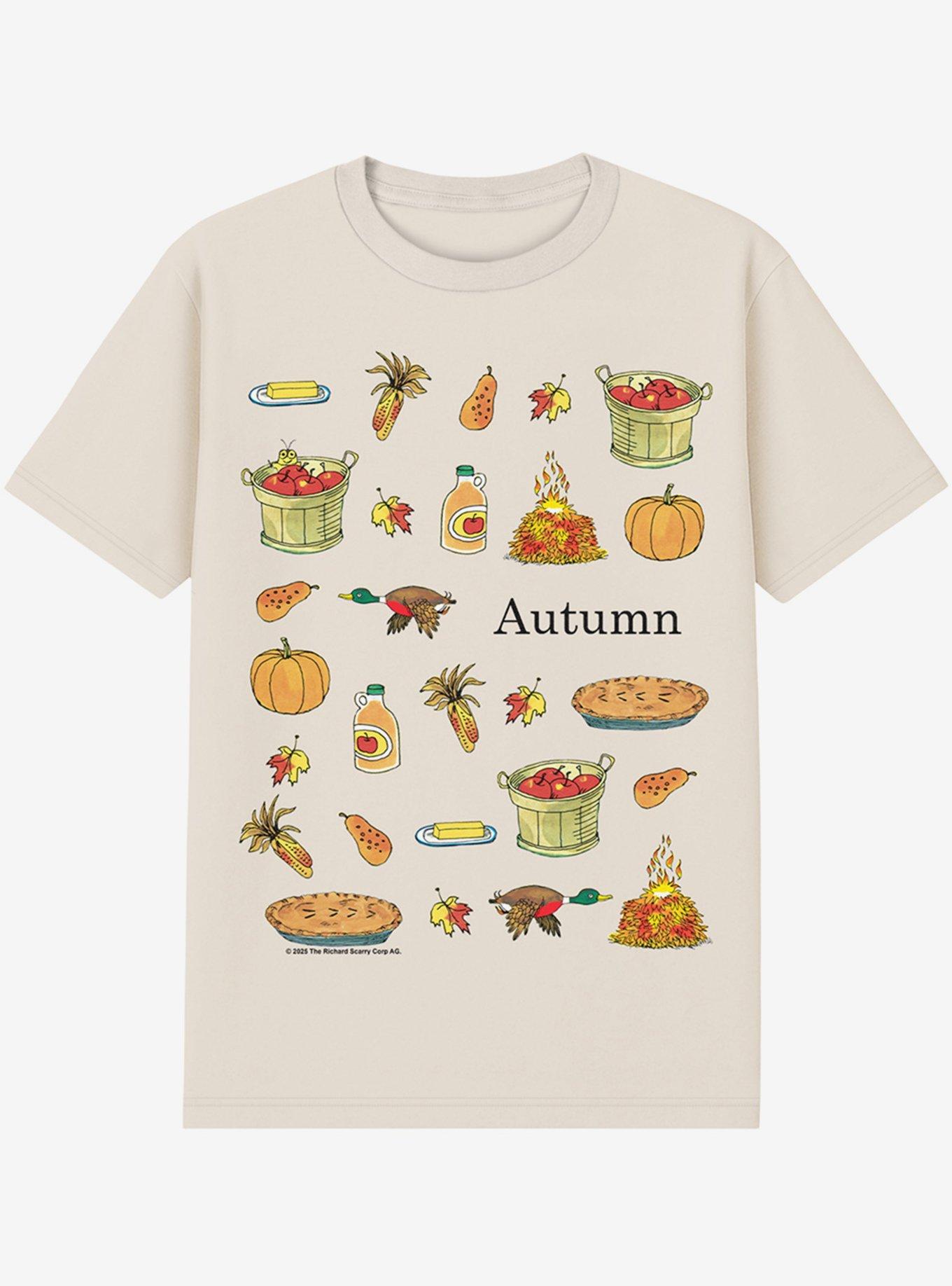 Richard Scarry Autumn Vibes T-Shirt, , hi-res