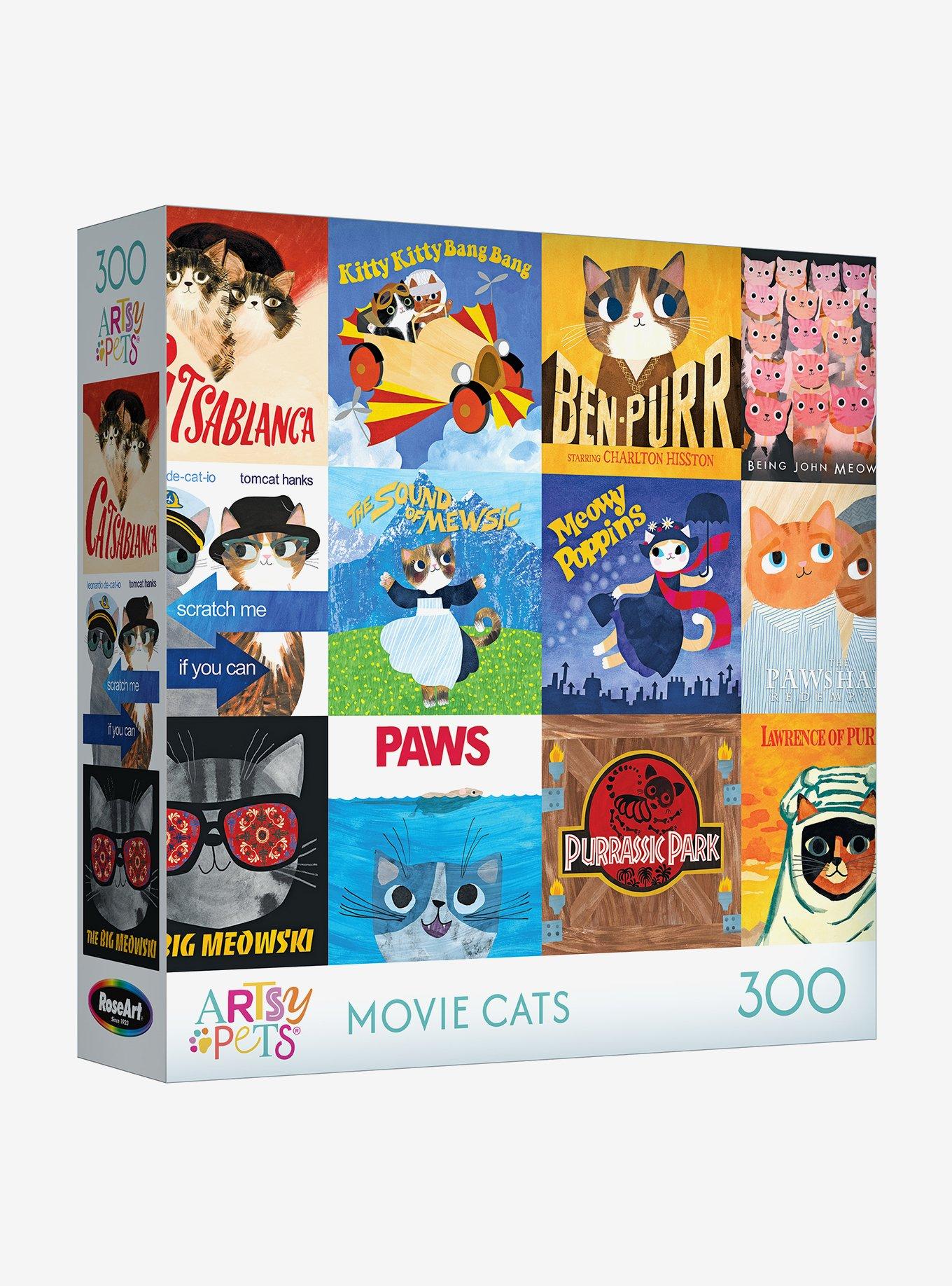 Artsy Pets Movie Cats Puzzle, , hi-res