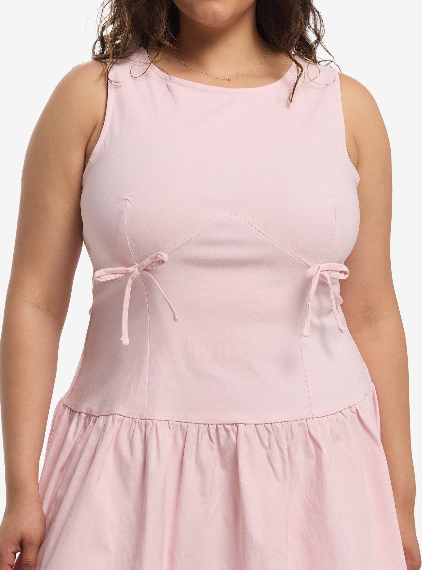Sweet Society Pink Bow Dress, , hi-res