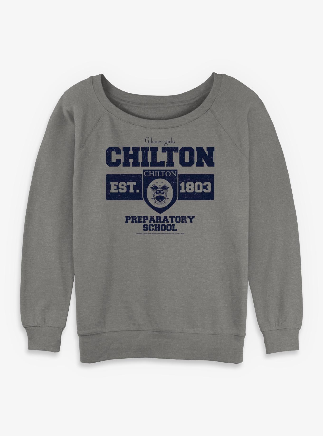 Gilmore Girls Property Of Chilton Preparatory School Girls Slouchy Sweatshirt, , hi-res