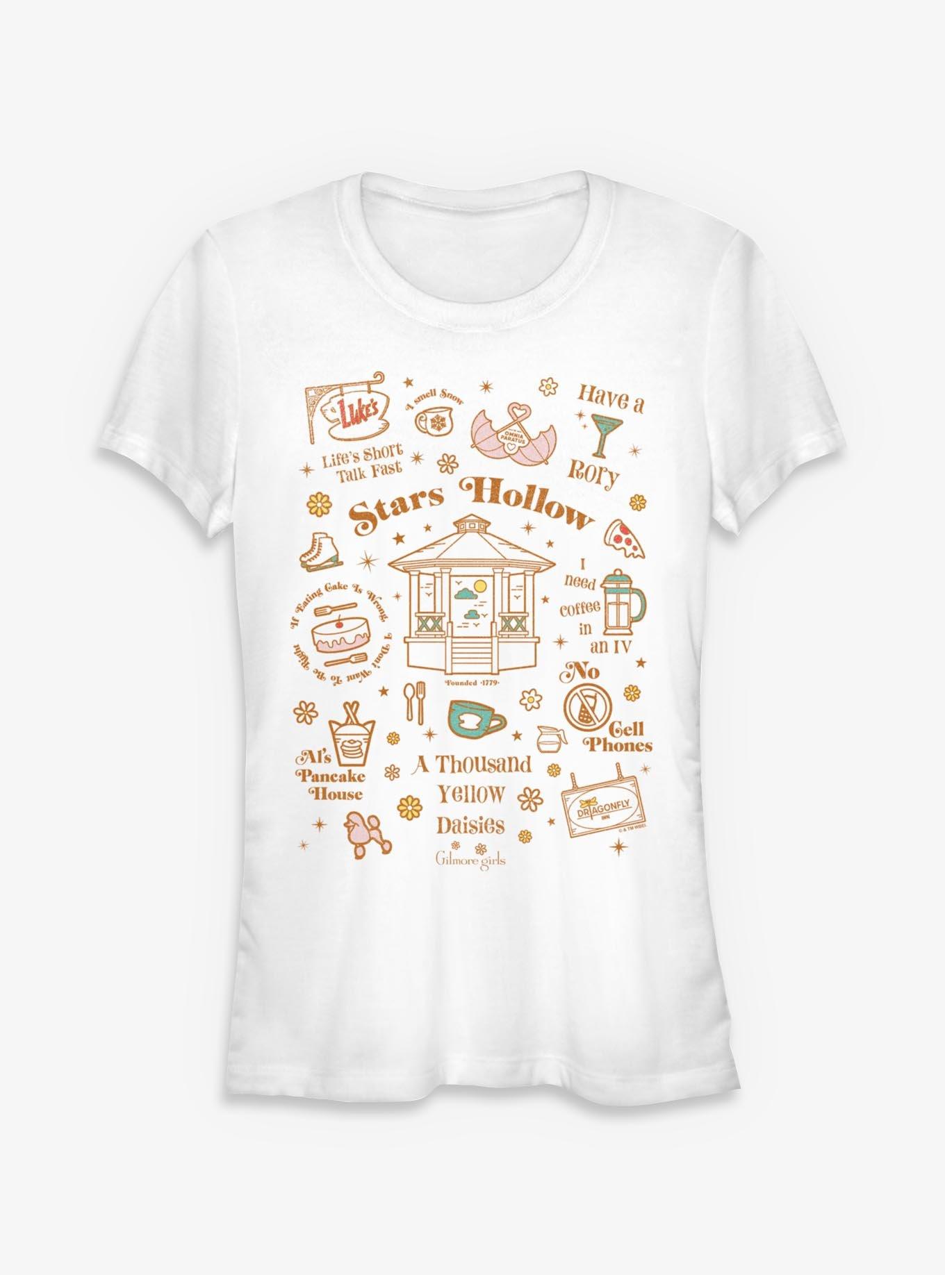 Gilmore Girls Stars Hollow Icons Girls T-Shirt, , hi-res