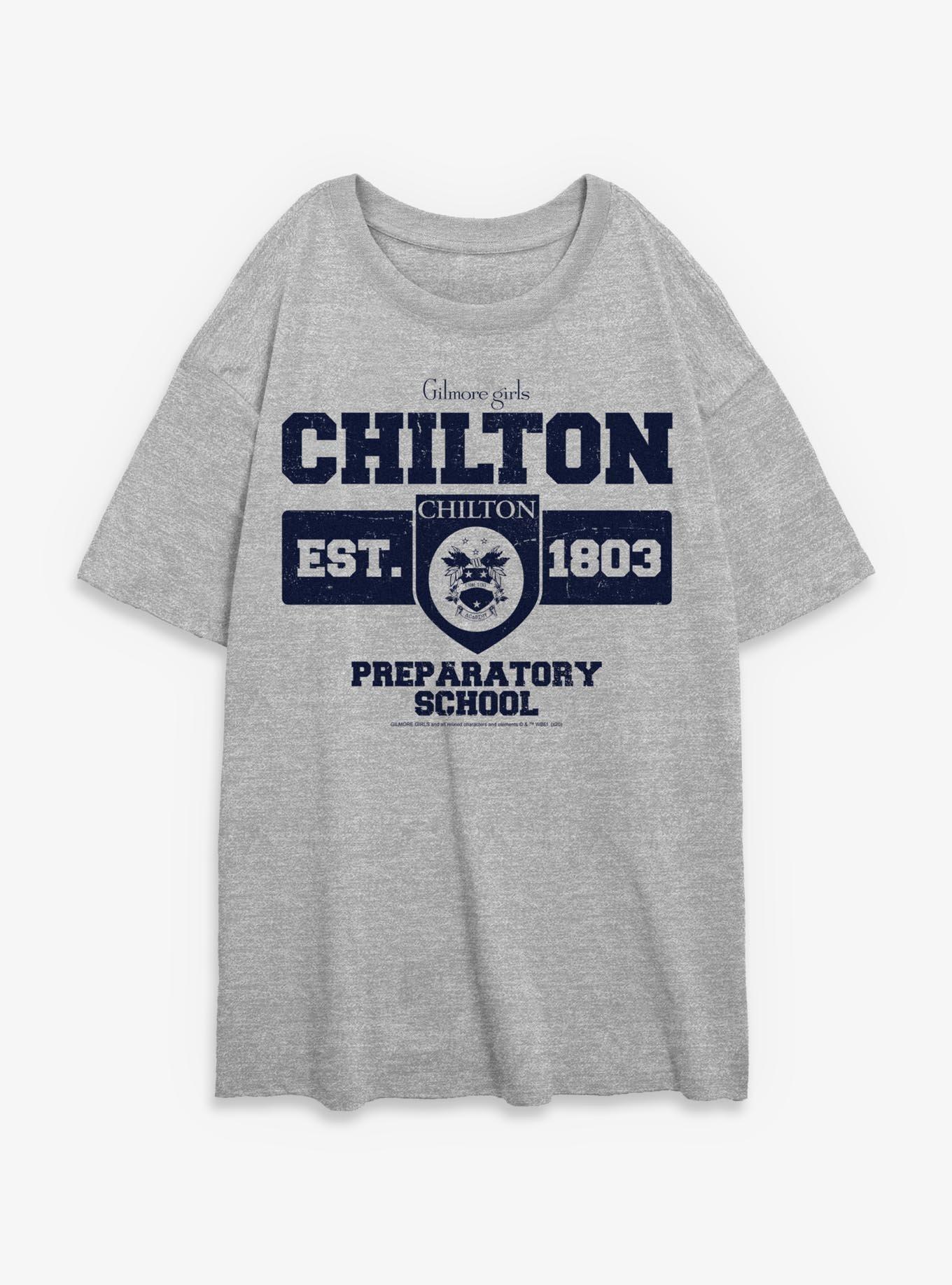 Gilmore Girls Property Of Chilton Preparatory School Girls Oversized T-Shirt, ATH HTR, hi-res