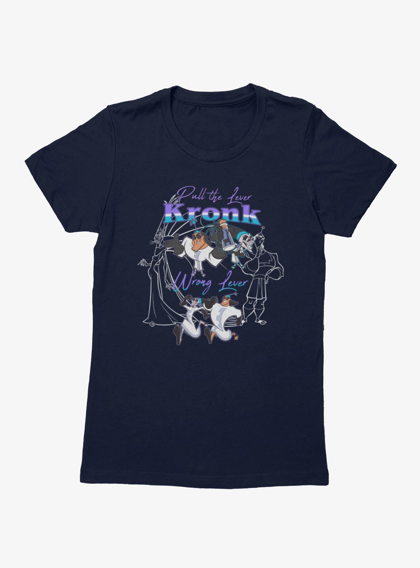 Disney Emperor's New Groove Wrong Lever Kronk Womens T-Shirt BoxLunch Exclusive, , hi-res