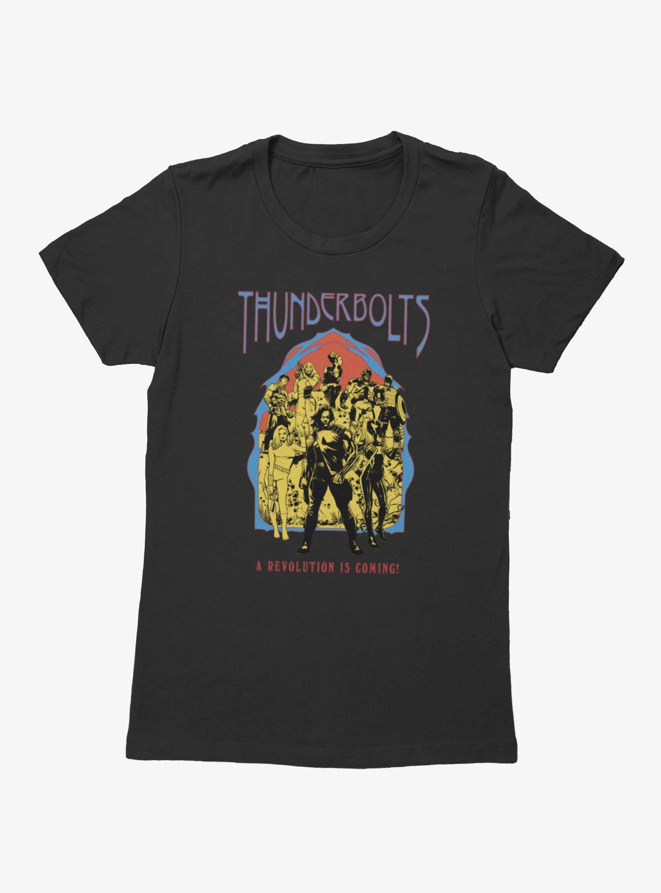 Marvel Retro Thunderbolts Comic Revolution Is Coming Womens T-Shirt BoxLunch Exclusive