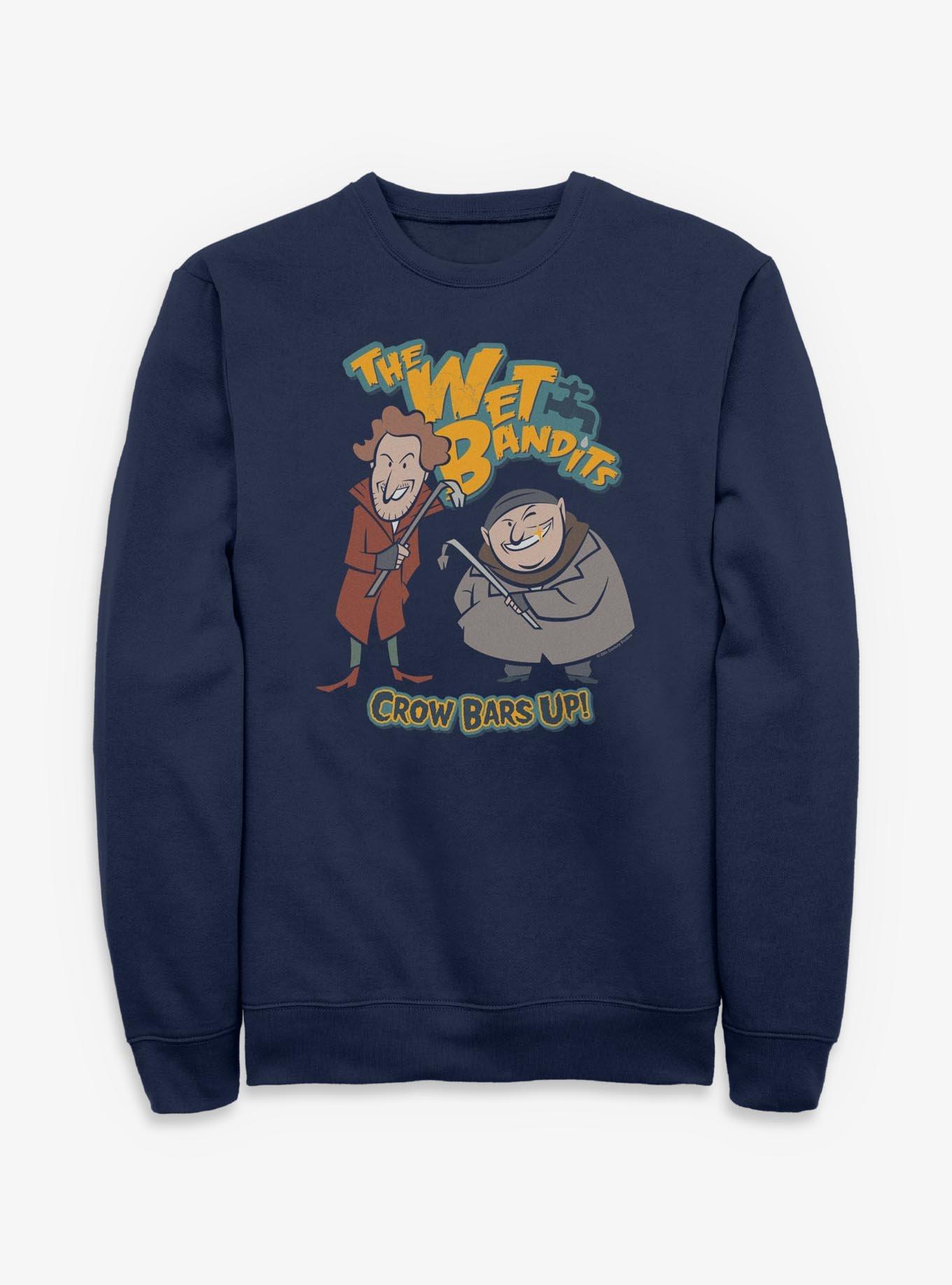 Home Alone The Wet Bandits Crow Bars Up Sweatshirt, , hi-res