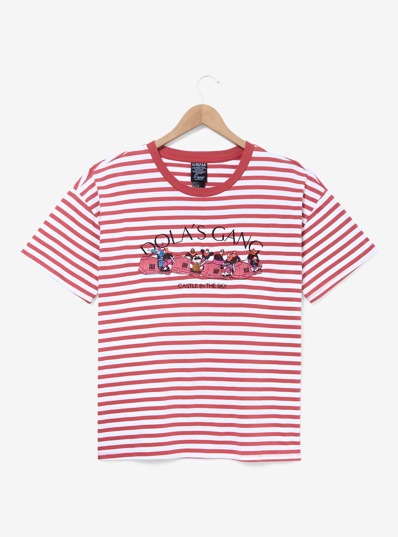 Studio Ghibli&reg; Castle In the Sky Dola's Gang Striped Women's T-Shirt - BoxLunch Exclusive, , hi-res