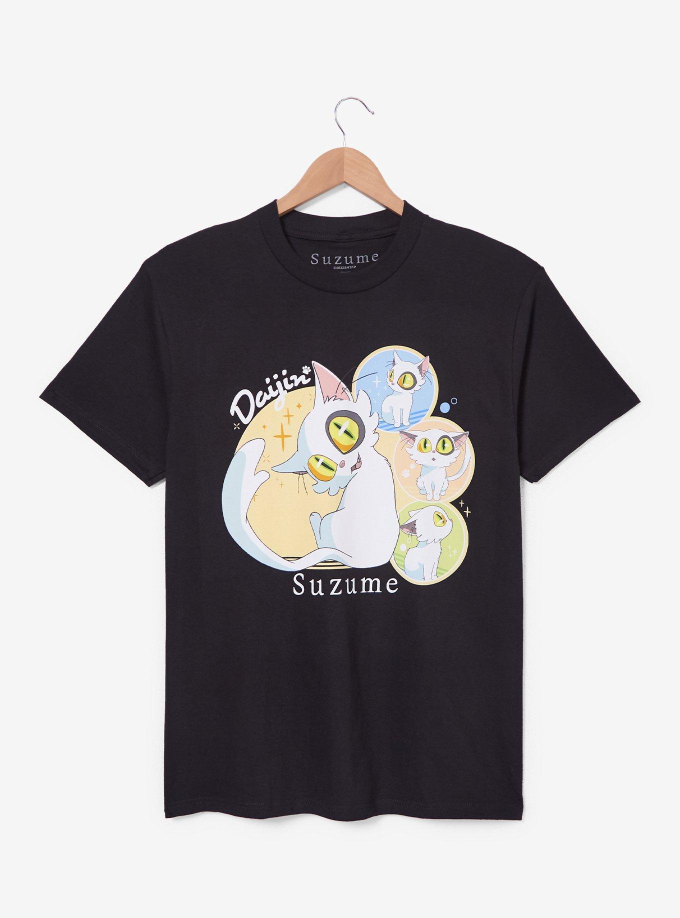 Suzume Daijin Multi-Portrait T-Shirt, , hi-res